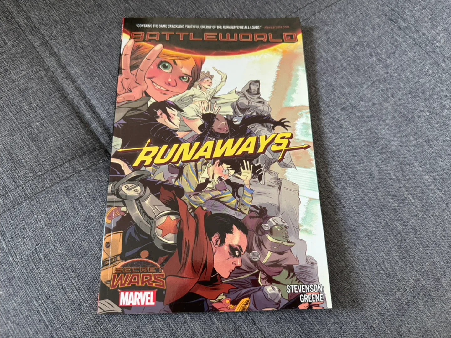Marvel Battleworlds Runaways thumbnail