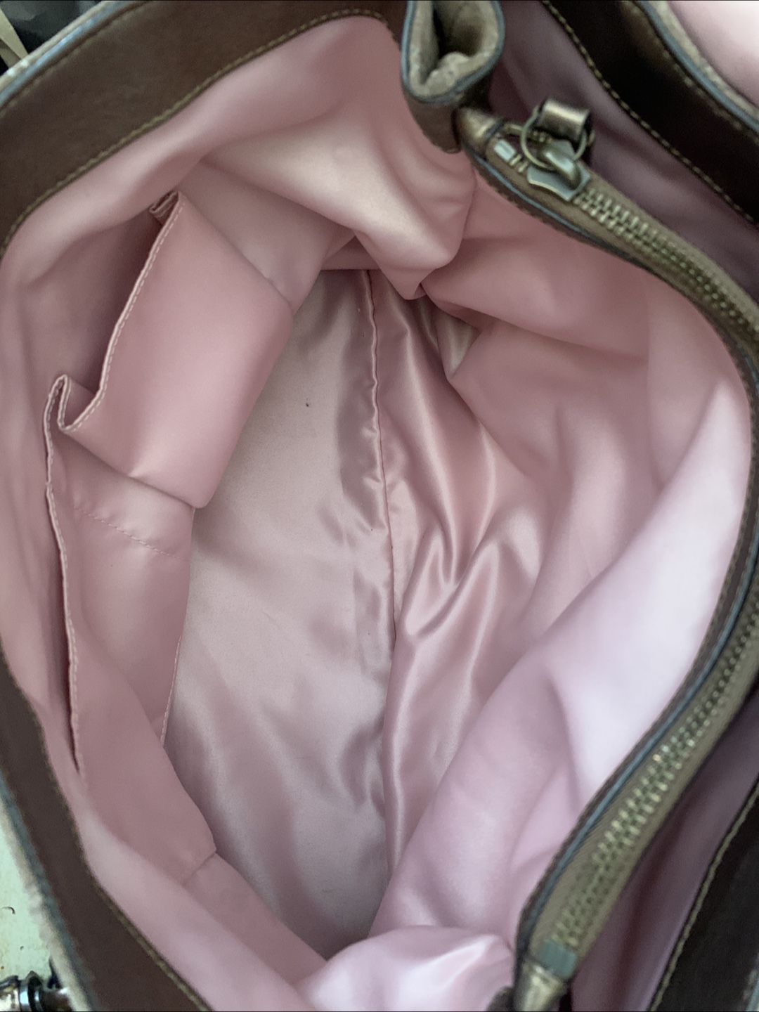 Coach Suede Leather Tote Bag - photo 4