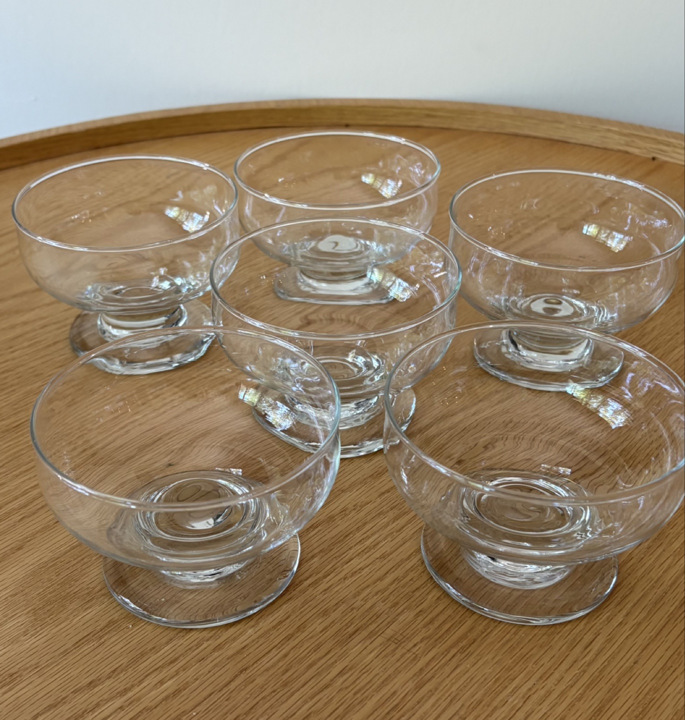 Set of 6 Glass Dessert Bowls - photo 2