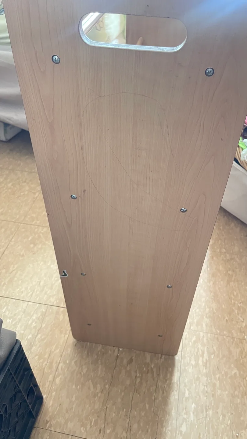 Wooden shoes rack image indicator(2)