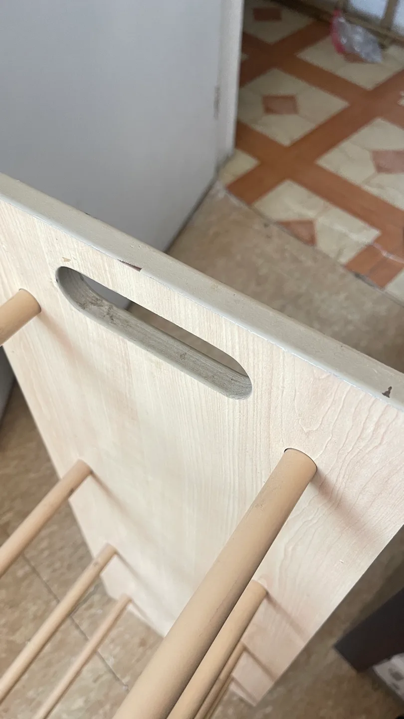 Wooden shoes rack image indicator(3)