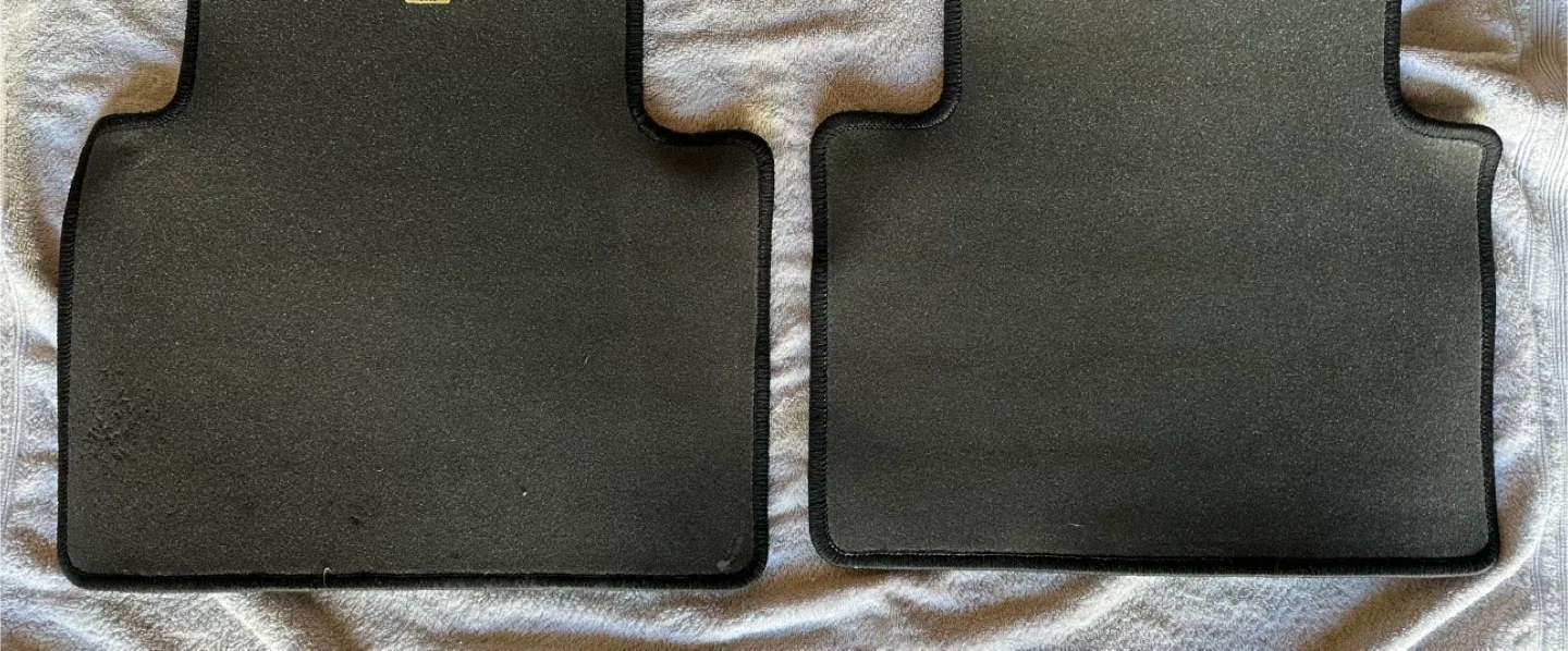 Mercedes Benz B Class Rear Black Car Floor Mats image indicator(2)