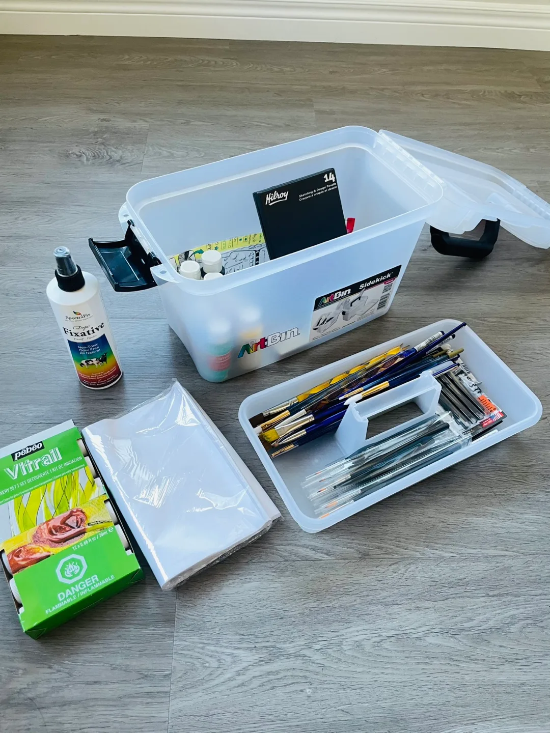 ArtBin Sidekick Storage Container with Art Supplies thumbnail
