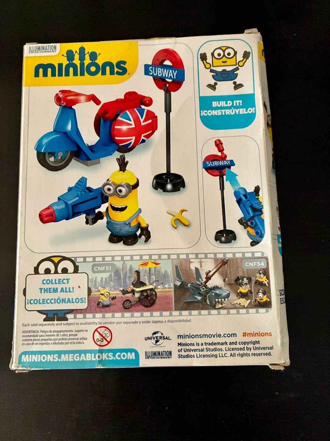 Mega Bloks Minions Scooter Escape in Vespa Set image indicator(2)