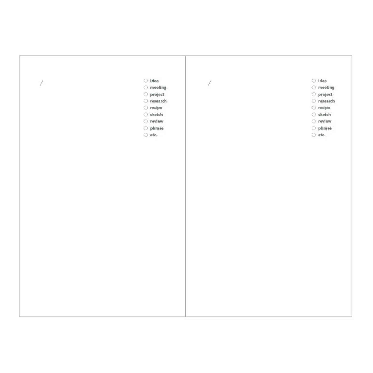 Life & Pieces idea notebook - brand new image indicator(2)