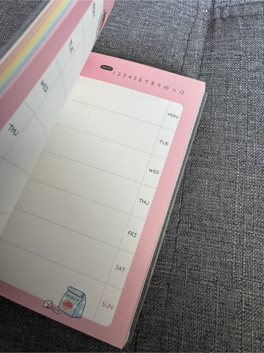 Diary/schedule planner; cute image indicator(2)