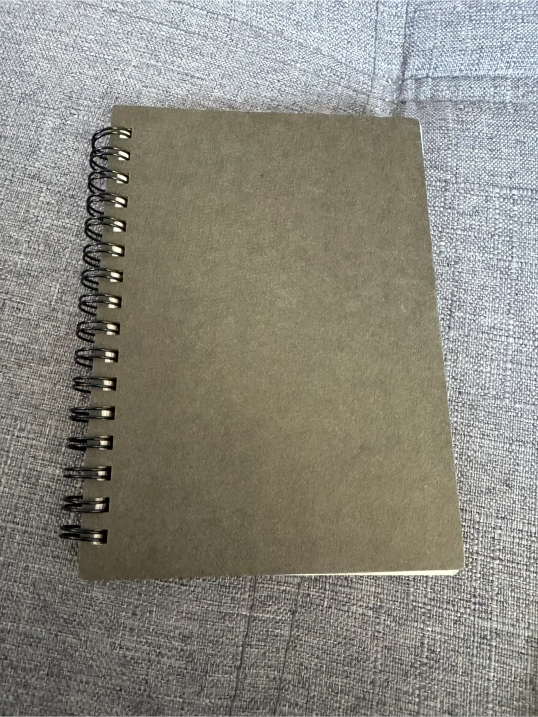 Muji small blank notebook thumbnail