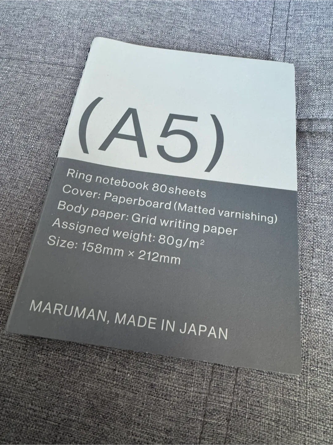 A5 grid notebook thumbnail