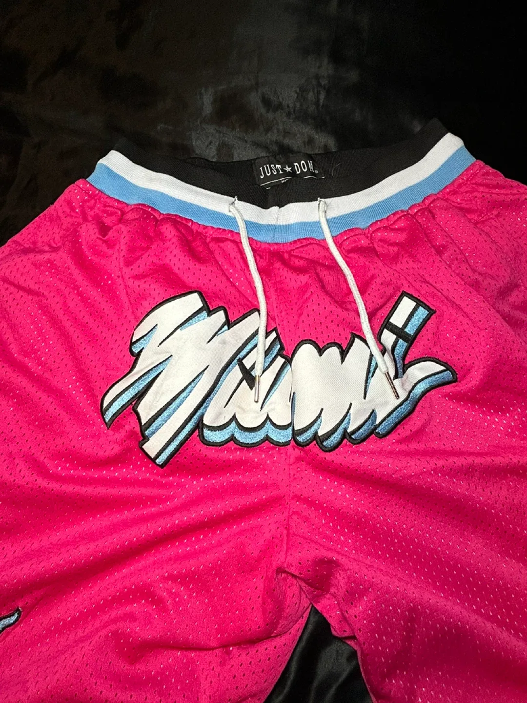 Just Don Miami Heat Shorts - Pink image indicator(4)