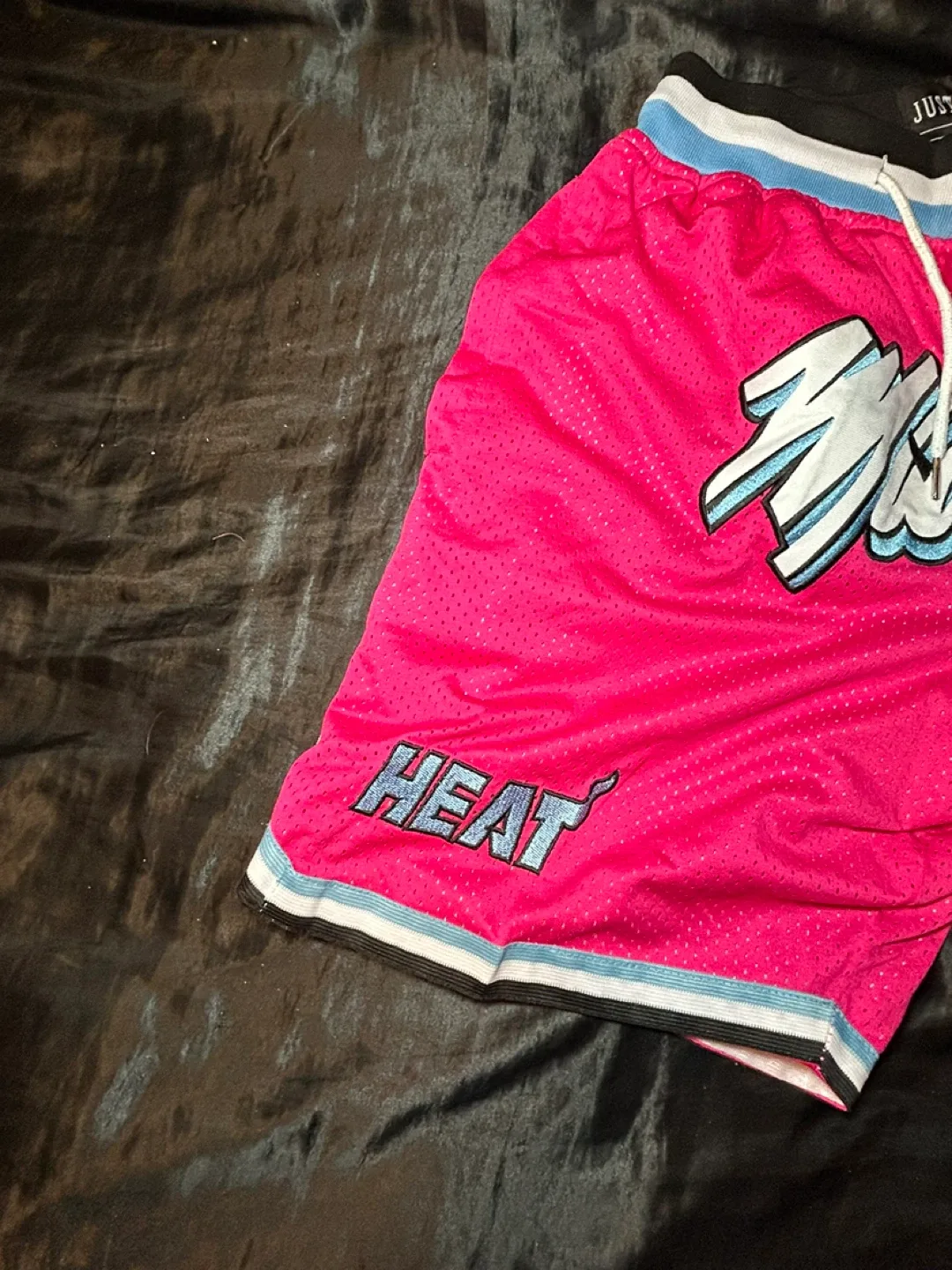 Just Don Miami Heat Shorts - Pink image indicator(3)