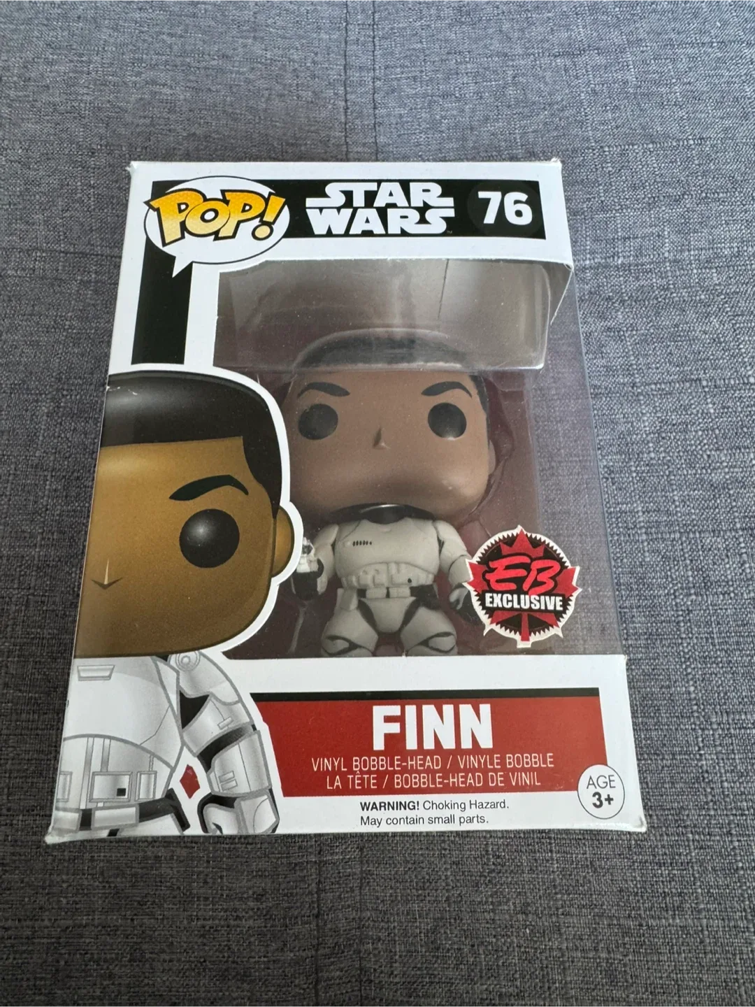 Pop Funko Finn from Star Wars thumbnail