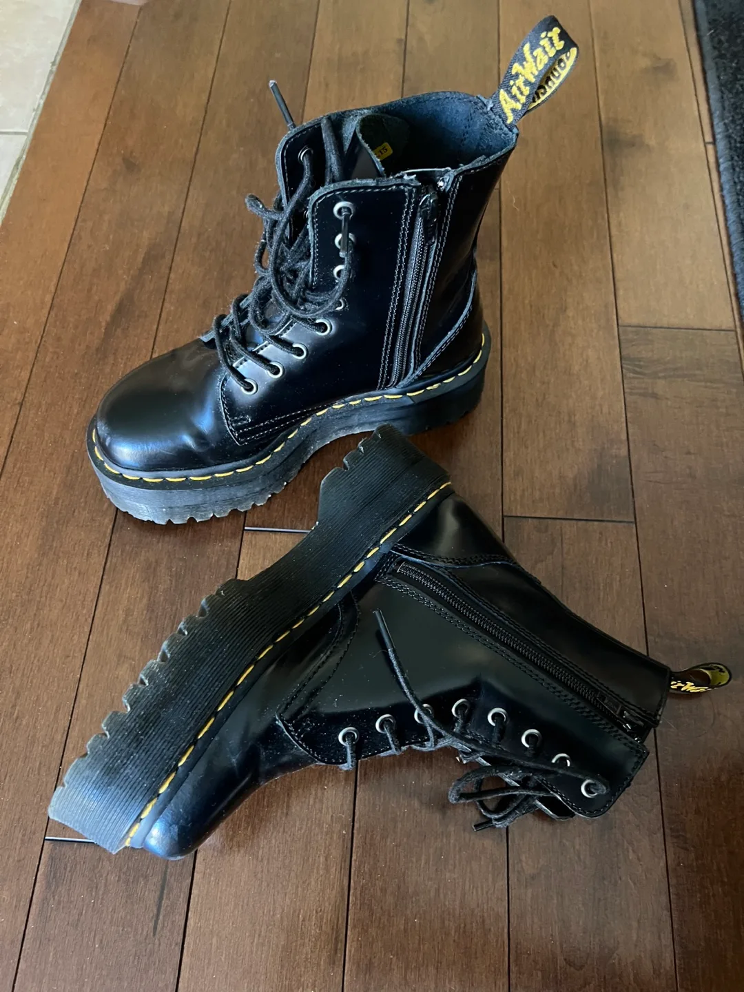 Dr. Martens Molly Platform Boots, Size US 5