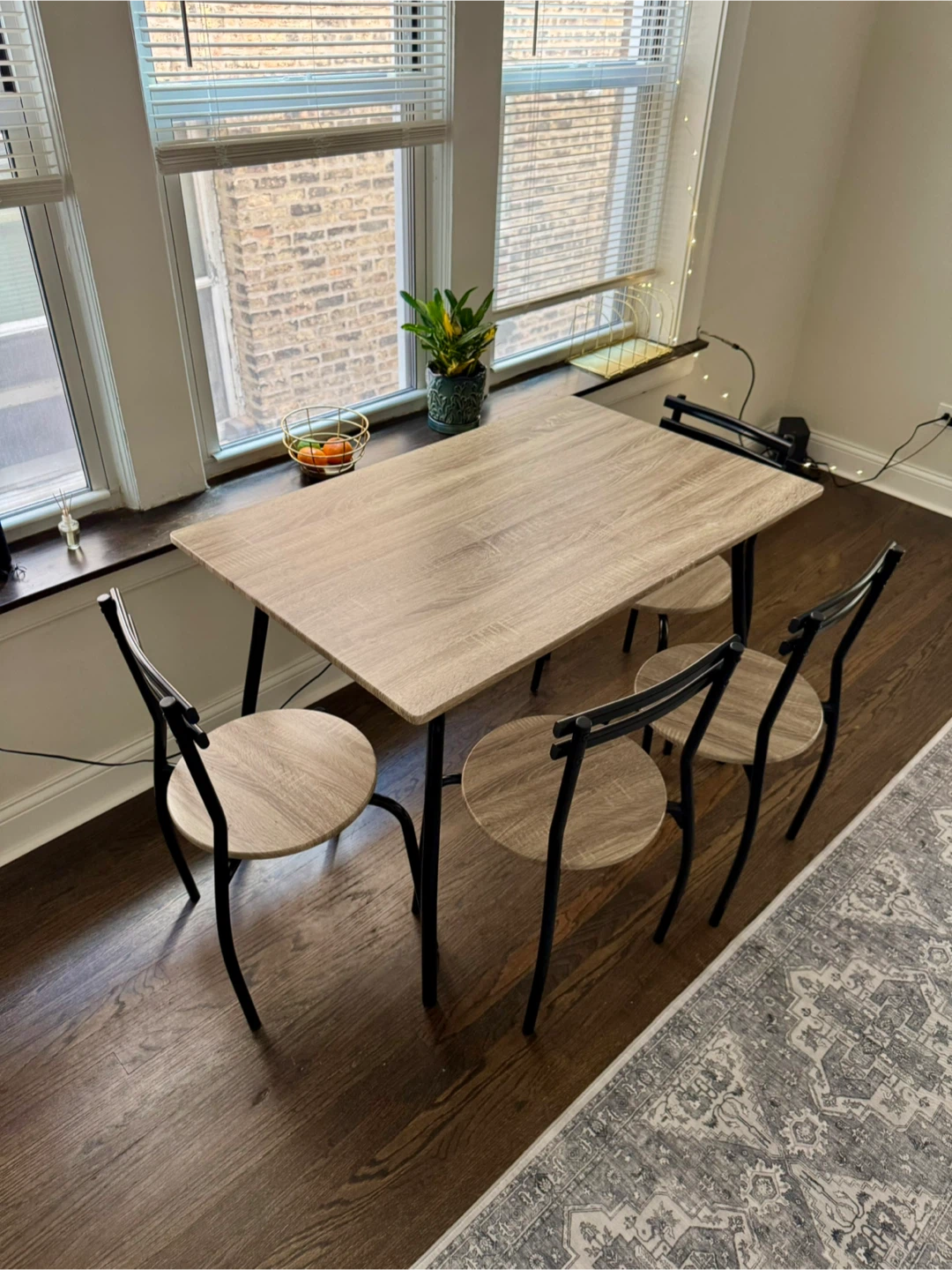 Dining Table with 4 Chairs