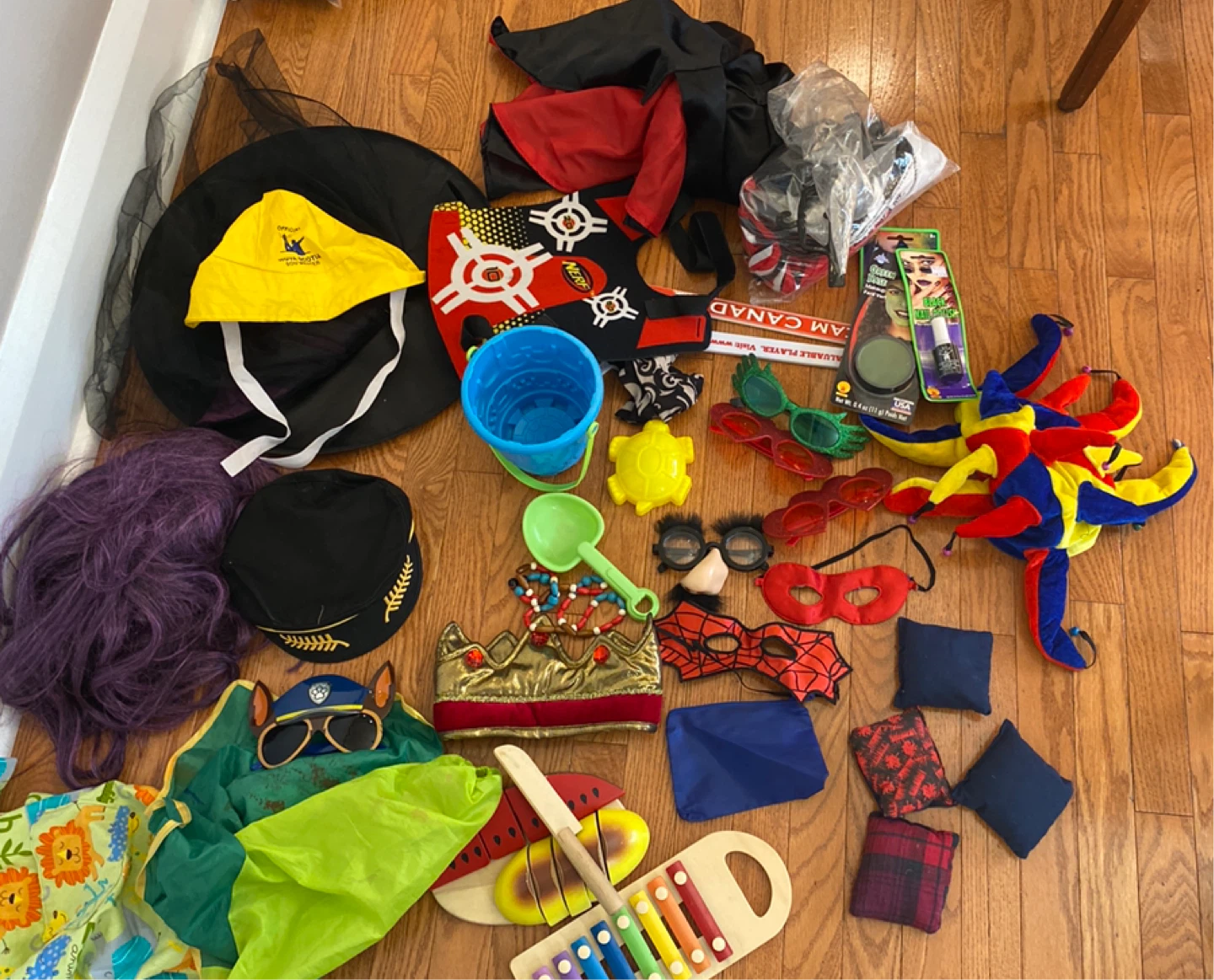 Deluxe Mixed Costume Accessories Lot