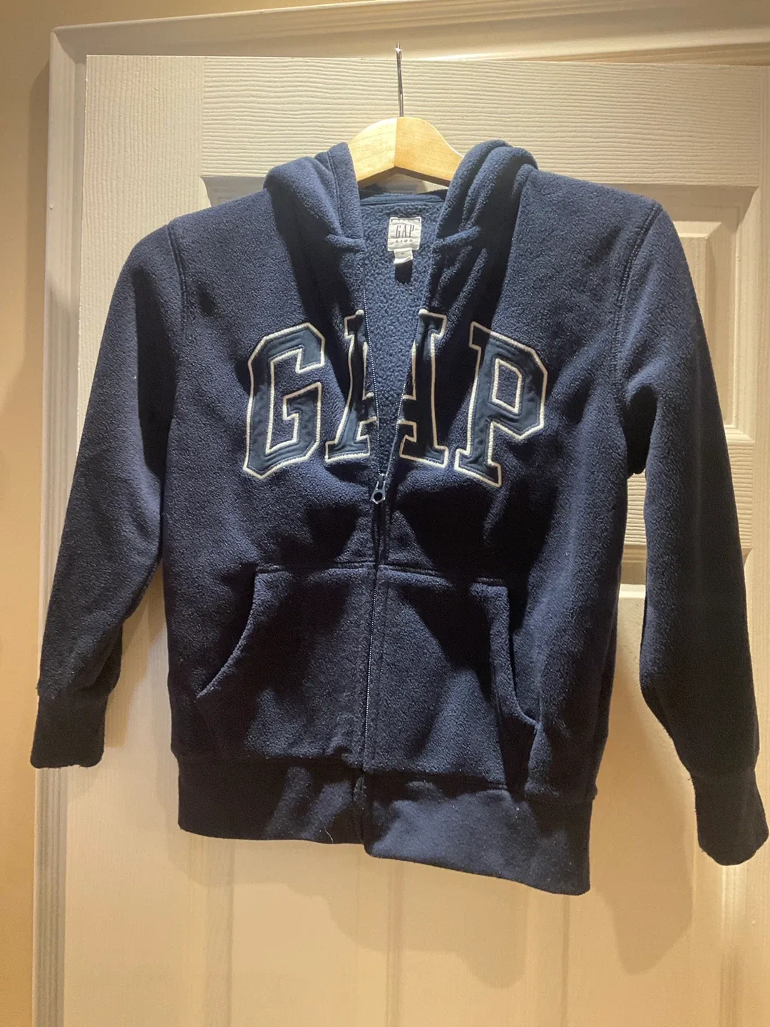 Gap Kids Navy Blue Zip-Up Hoodie thumbnail