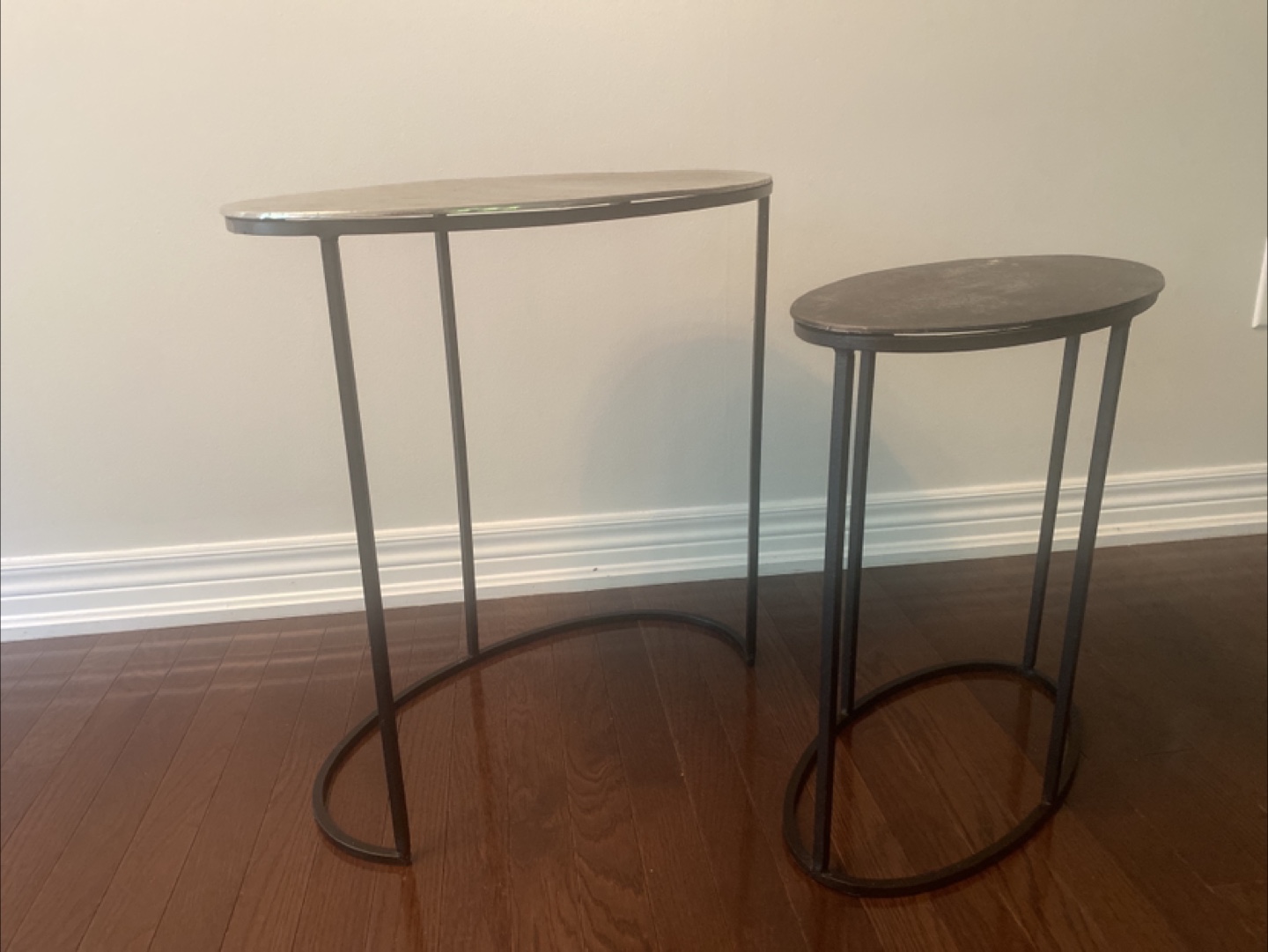 Urban Barn Metal Nesting Tables - Set of 2 - photo 5