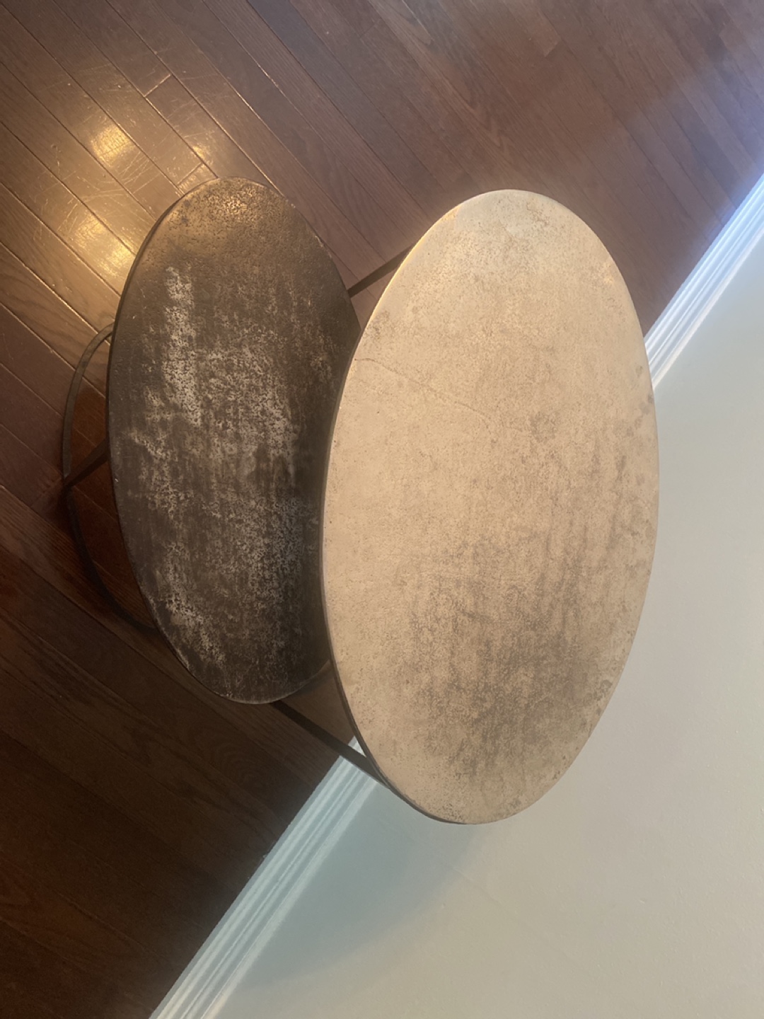 Urban Barn Metal Nesting Tables - Set of 2 - photo 2