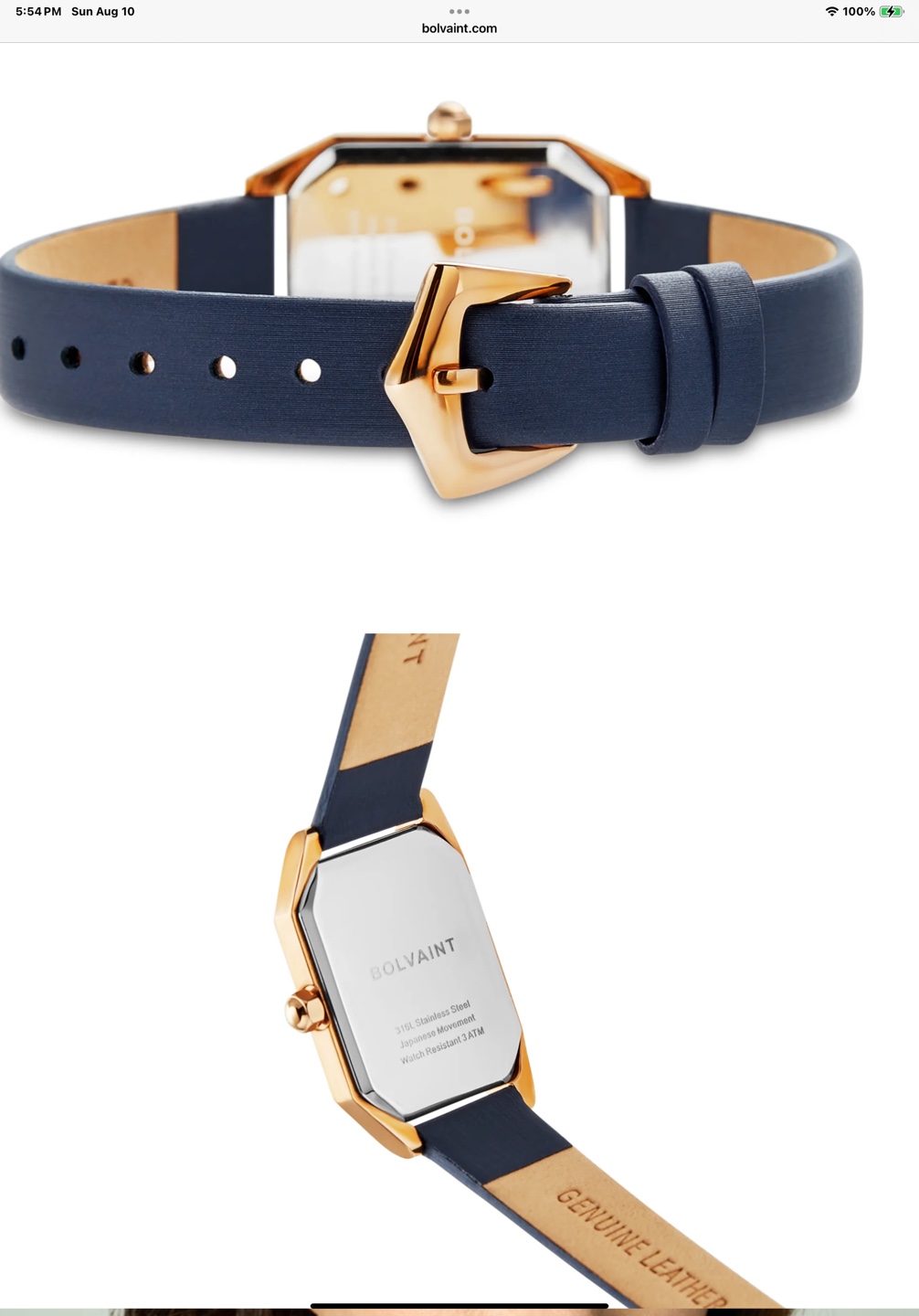 Bolvaint Artemis Mother-of-Pearl Ladies Watch - photo 2