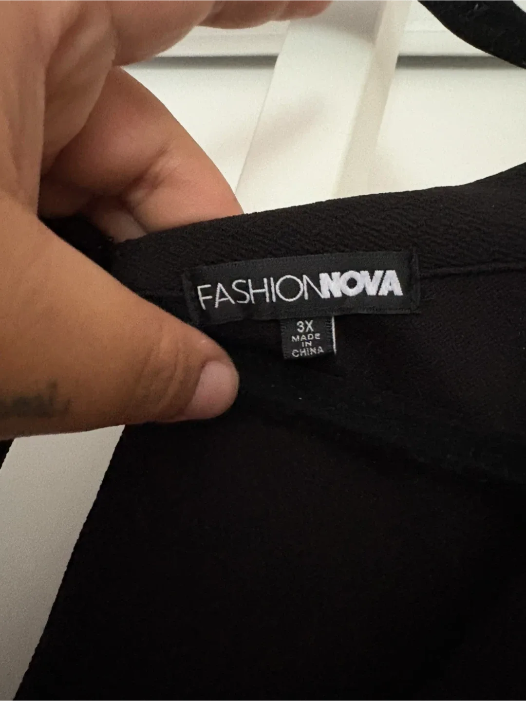 Fashion Nova Black Dress - Size 3X thumbnail