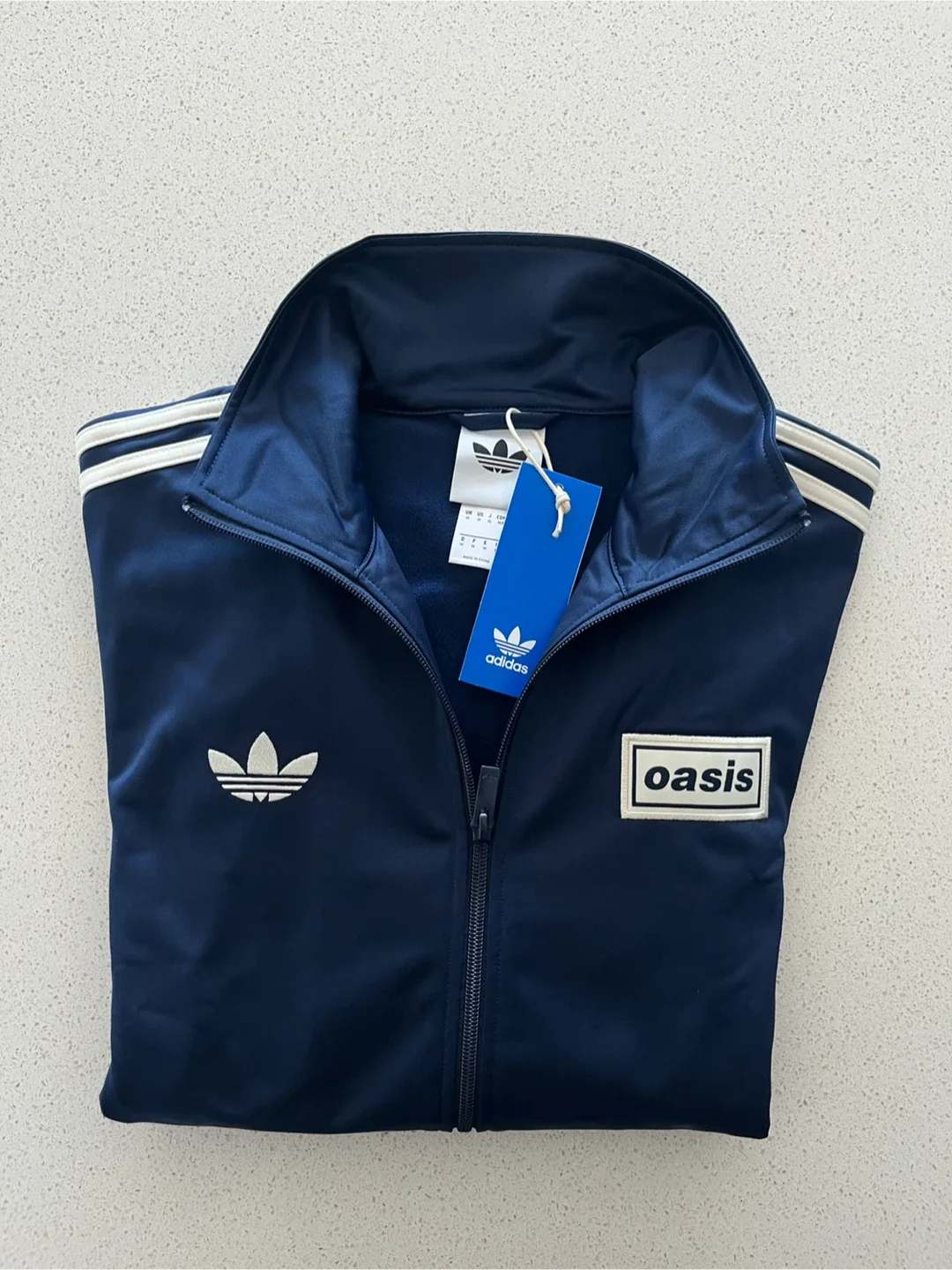 Oasis '25 Adidas Firebird Track Top Indigo thumbnail