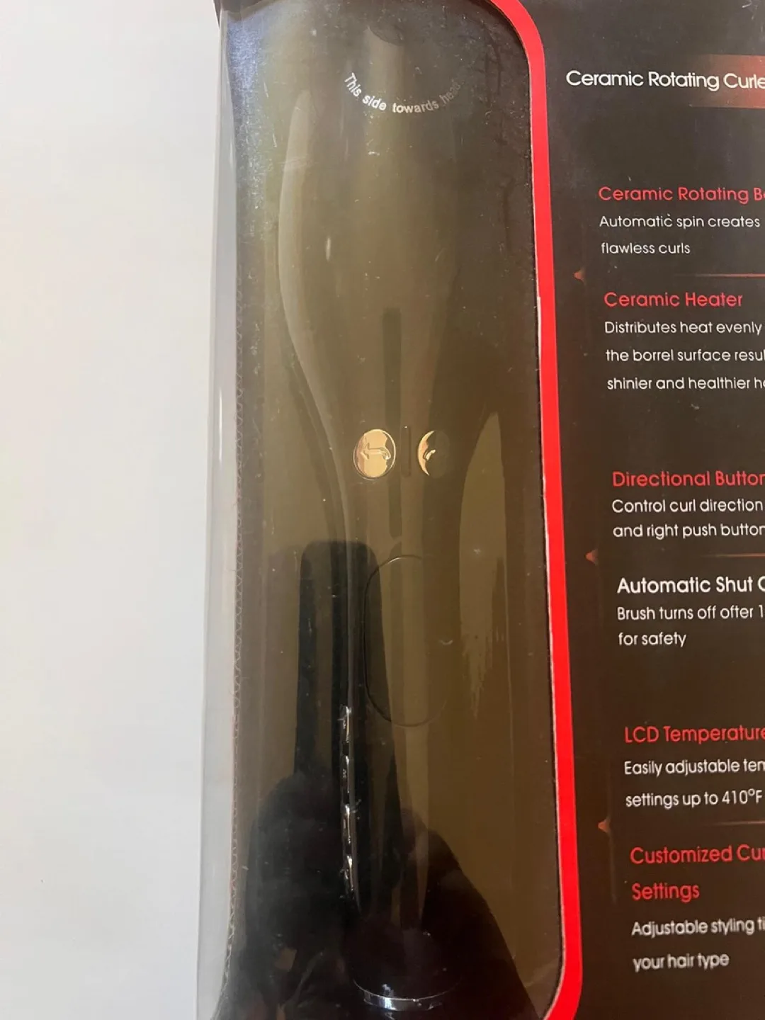 BRAND NEW Spin N Curl Ceramic Rotating Curler image indicator(5)