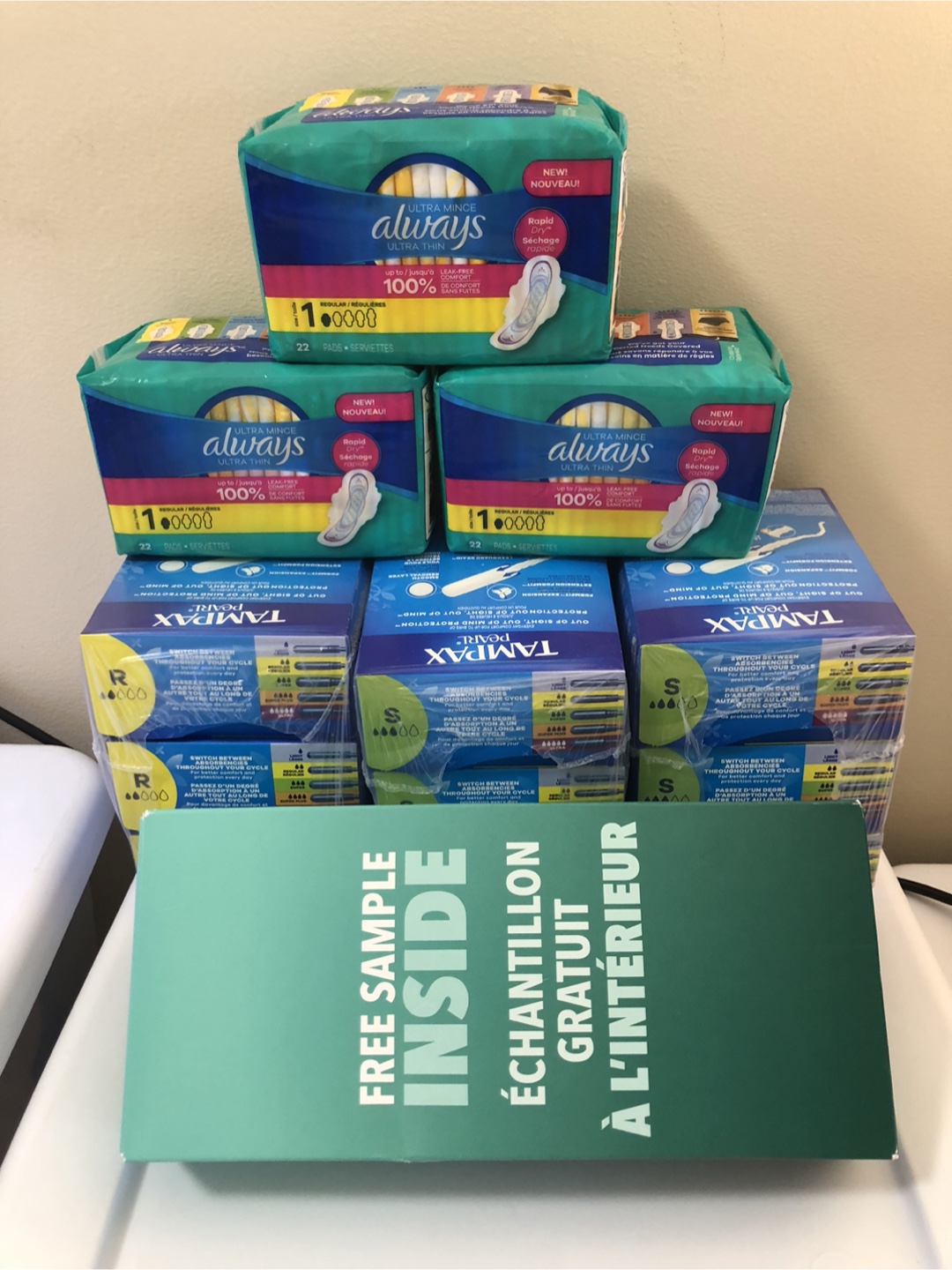 Always & Tampax Feminine Hygiene Products