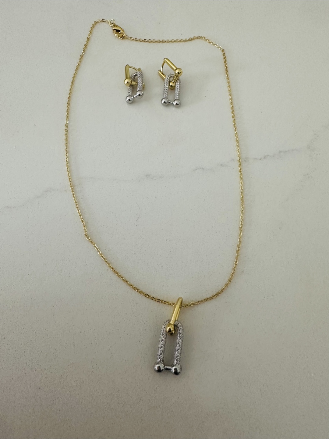 HardWear Link Necklace & Earrings Set - photo 2