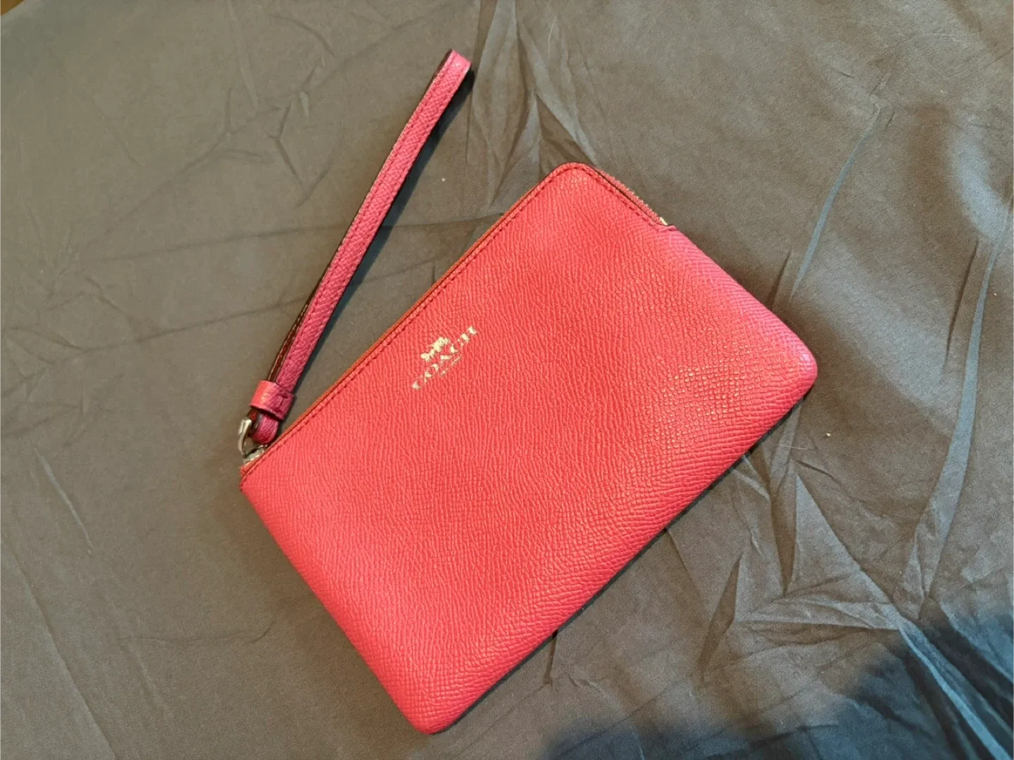 Coach Pink Wristlet thumbnail