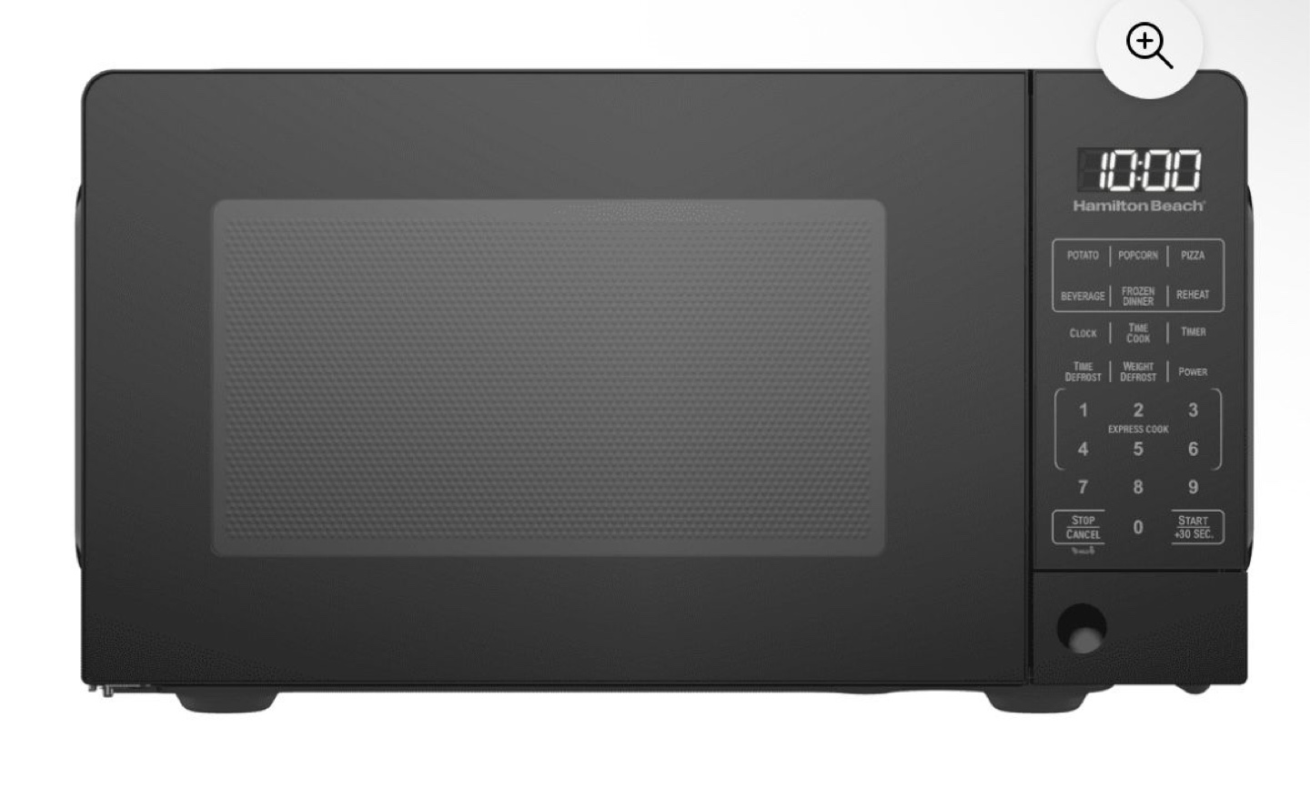 Hamilton Beach Black Microwave Oven