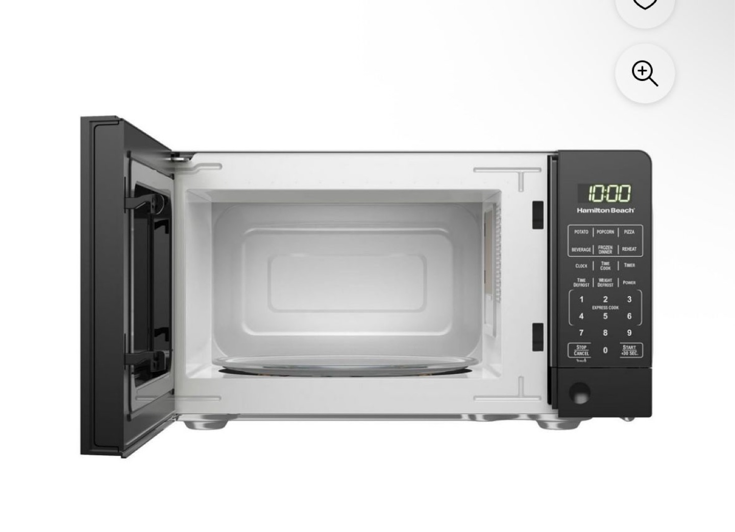 Hamilton Beach Black Microwave Oven - photo 2