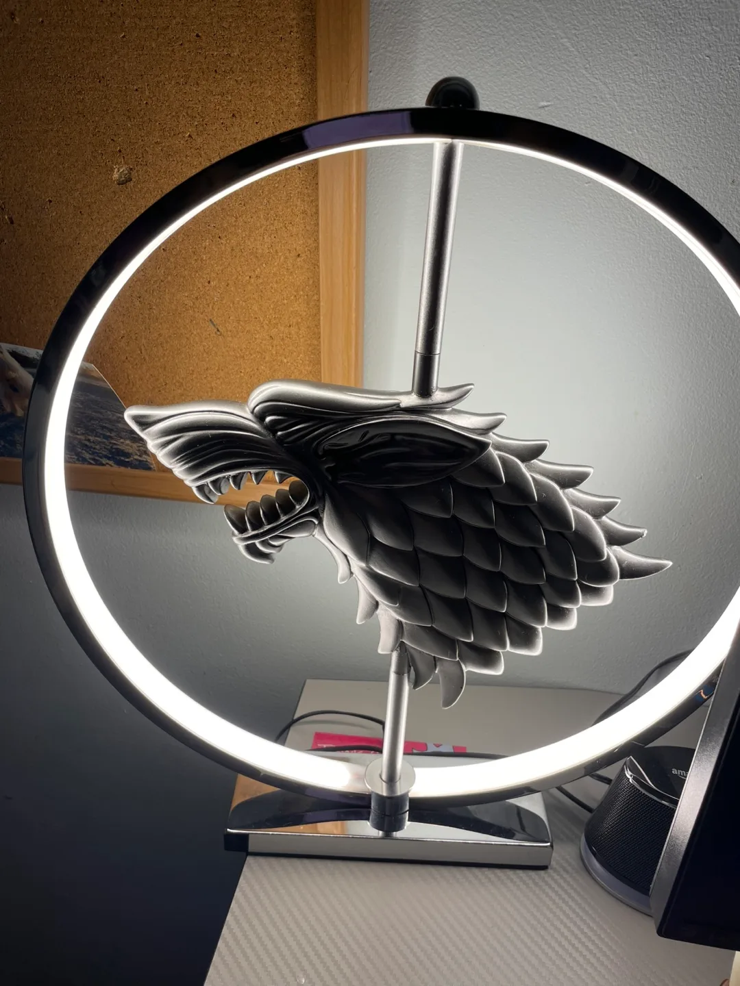Game of Thrones Stark Direwolf LED Desk Lamp thumbnail