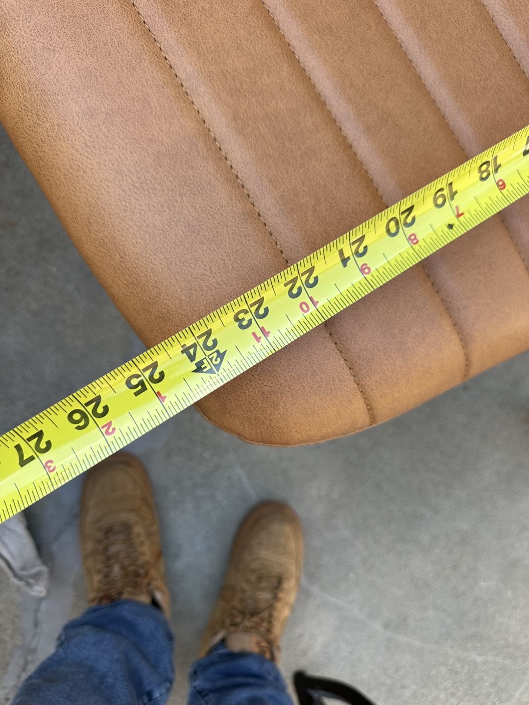 Tan Office Chair - 26" Width, 34" Height - photo 2