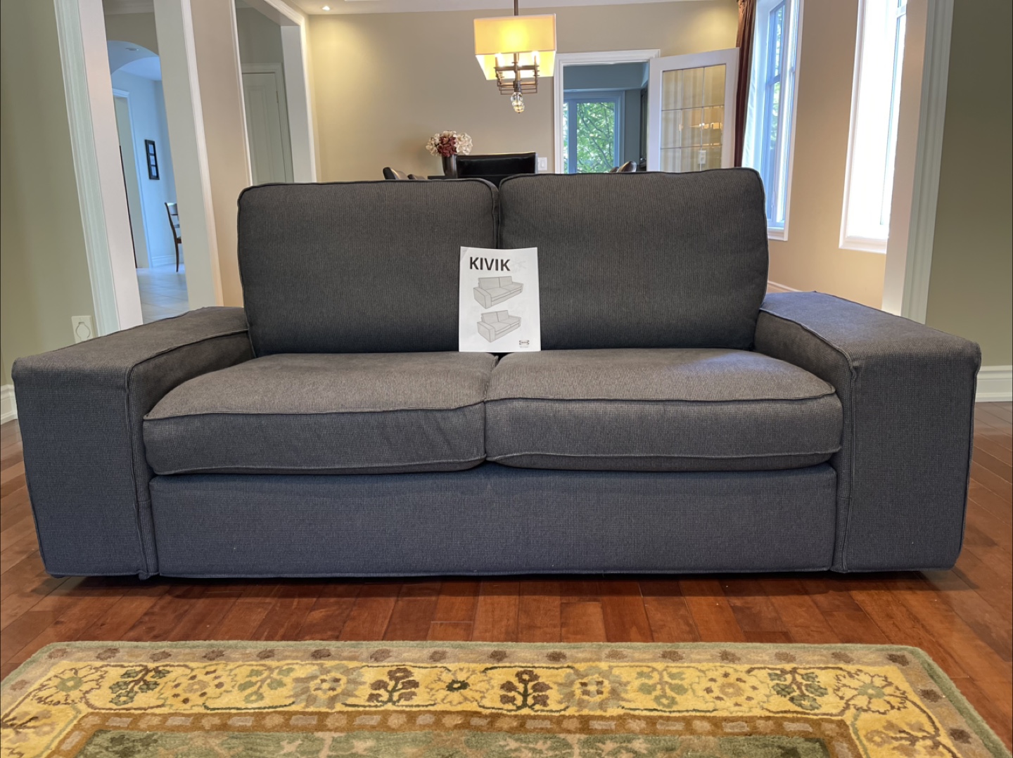 IKEA Kivik Loveseat Sofa - Grey - photo 2