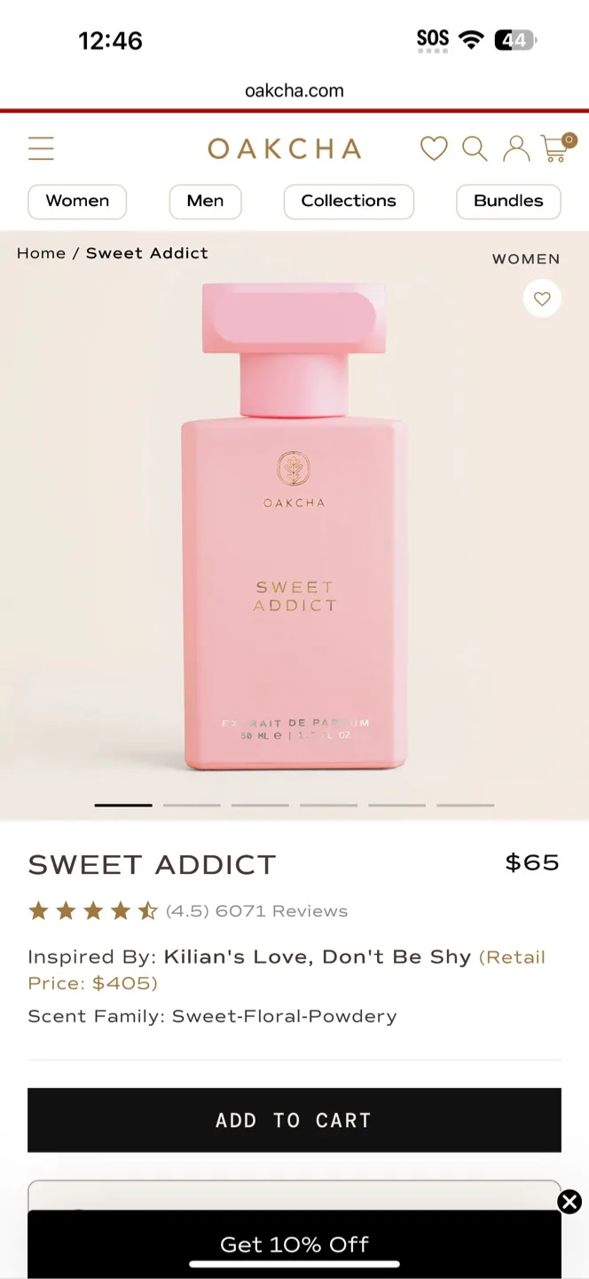 Oakcha Sweet Addict 50 mL Perfume
