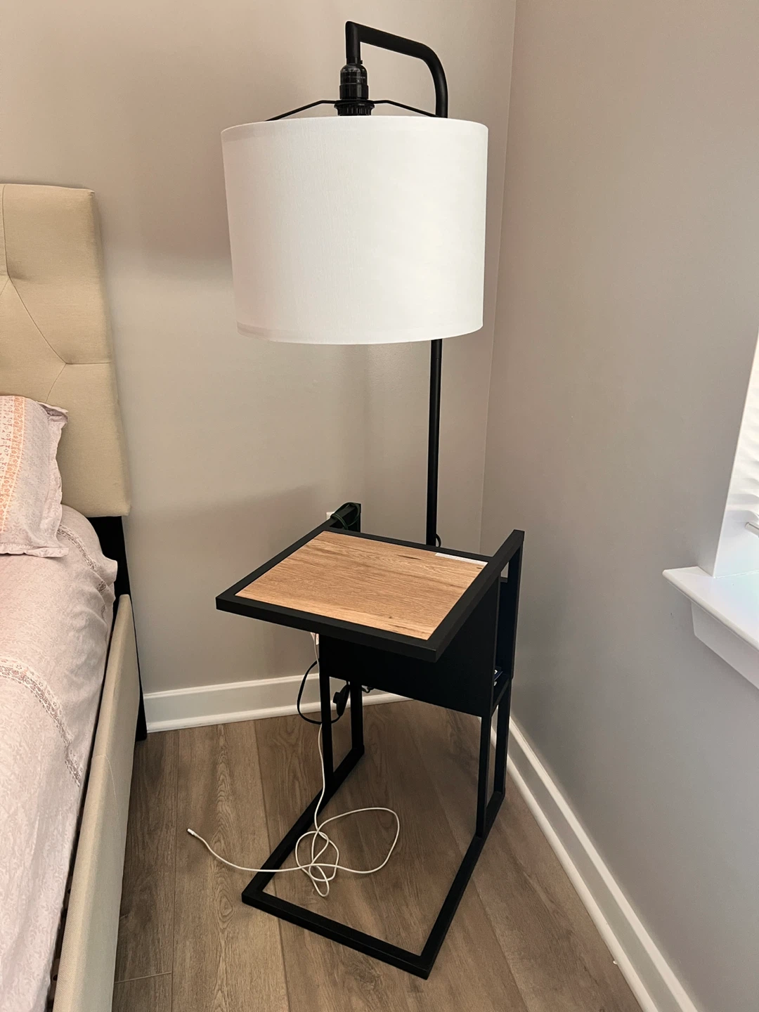 * Lamp with Power Outlet: $30
