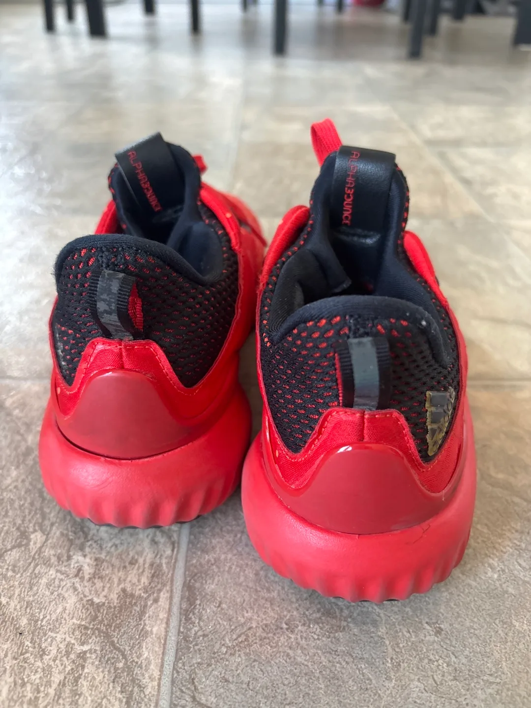 Adidas Alpha Bounce Red Sneakers image indicator(2)