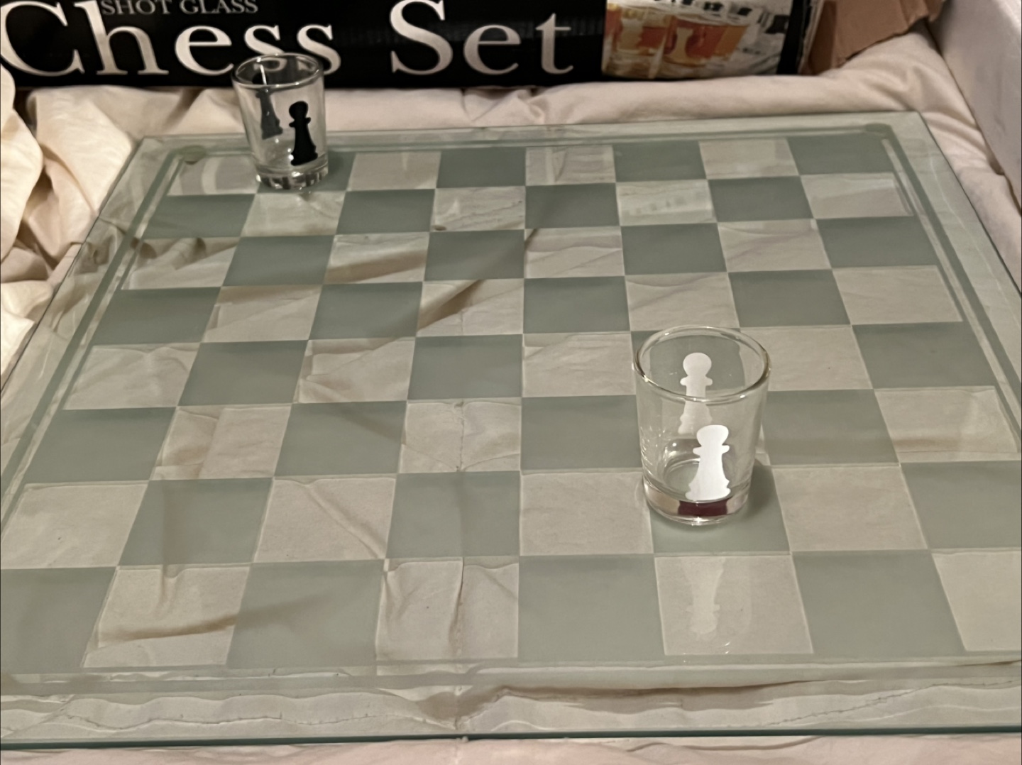 Shot Glass Chess Set - Classic Game with a Twist - photo 2