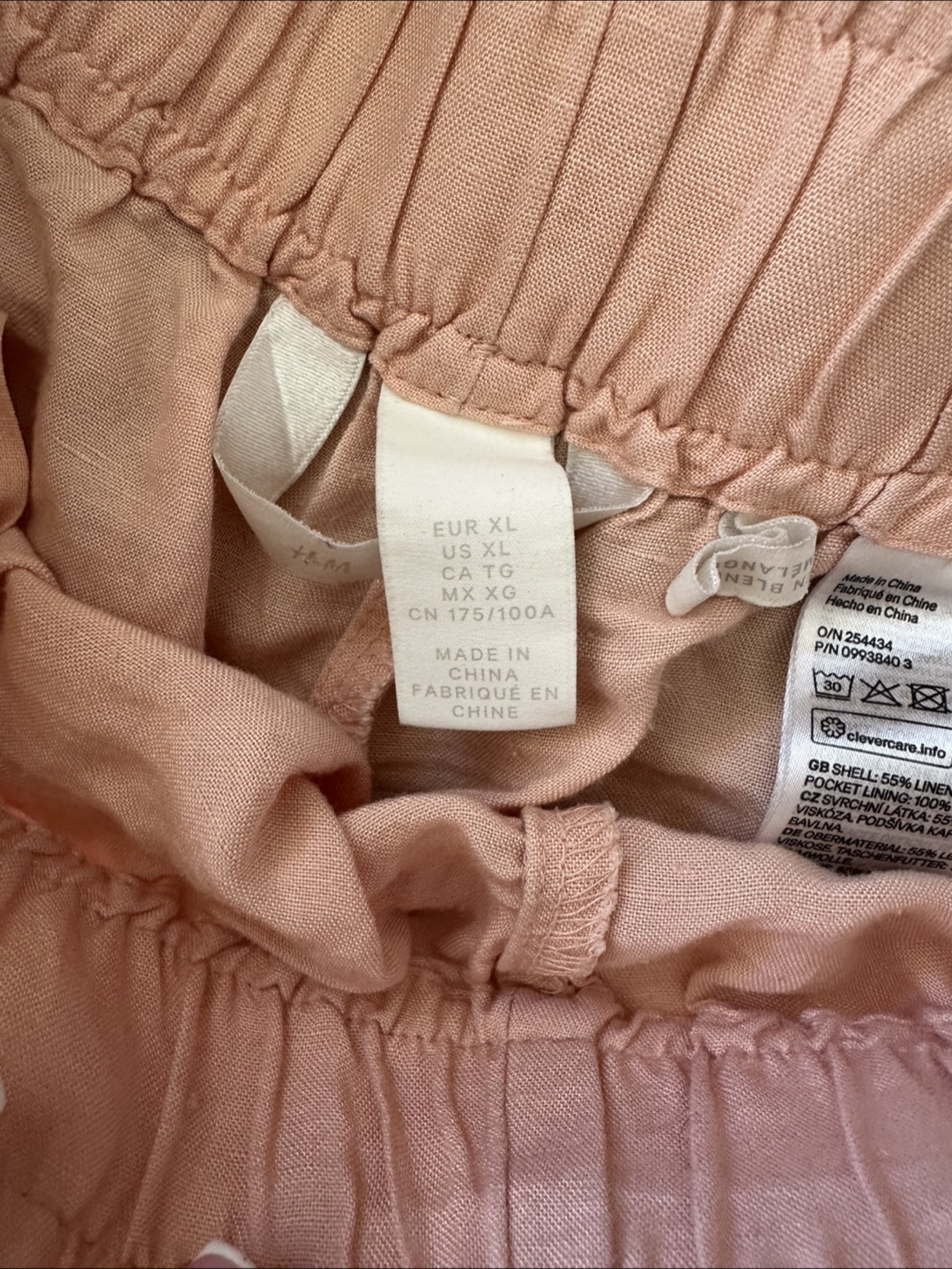 H&M Linen Blend Shorts - XL - photo 2