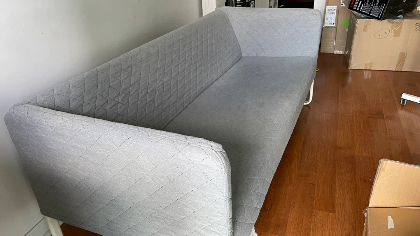 IKEA KNOPPARP 3-seater Sofa - Grey - photo 2