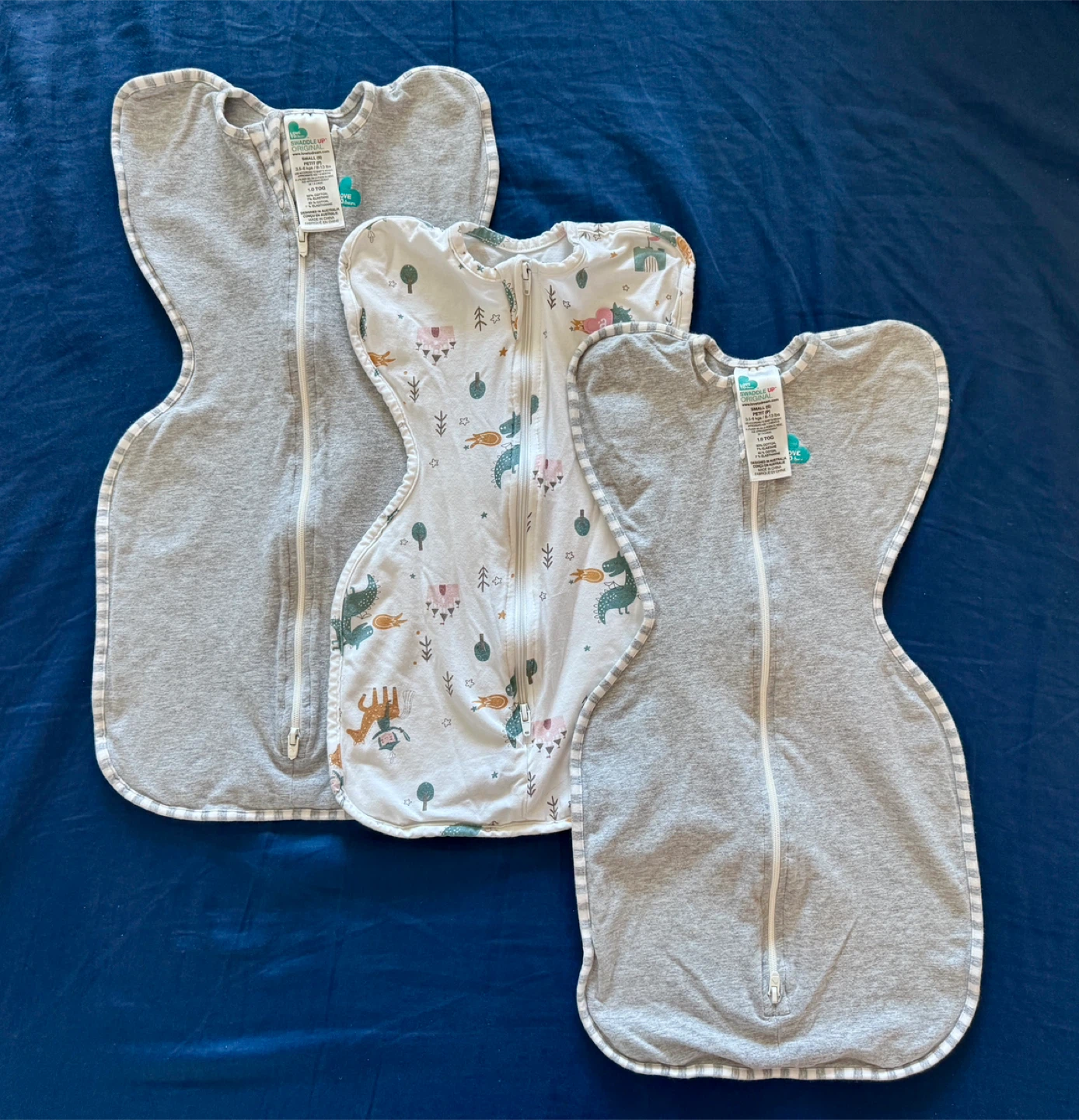 Love To Dream Swadle Up Swaddles - 3 Pack (1NB & 2S)