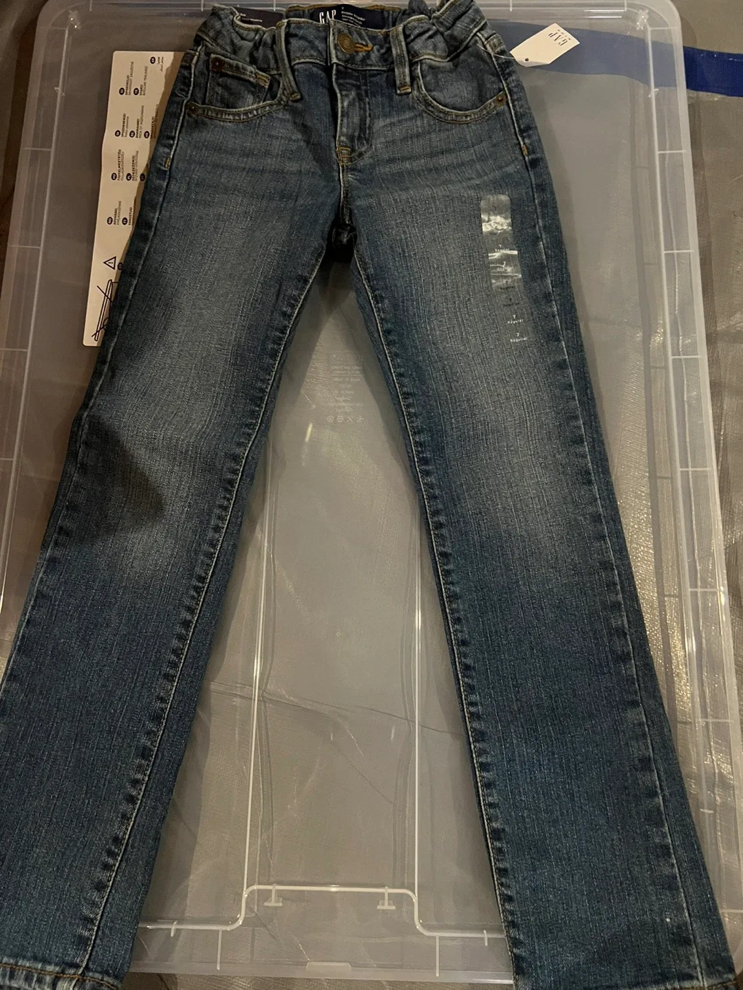 Gap Kids Denim Jeans - Size 7 Regular thumbnail