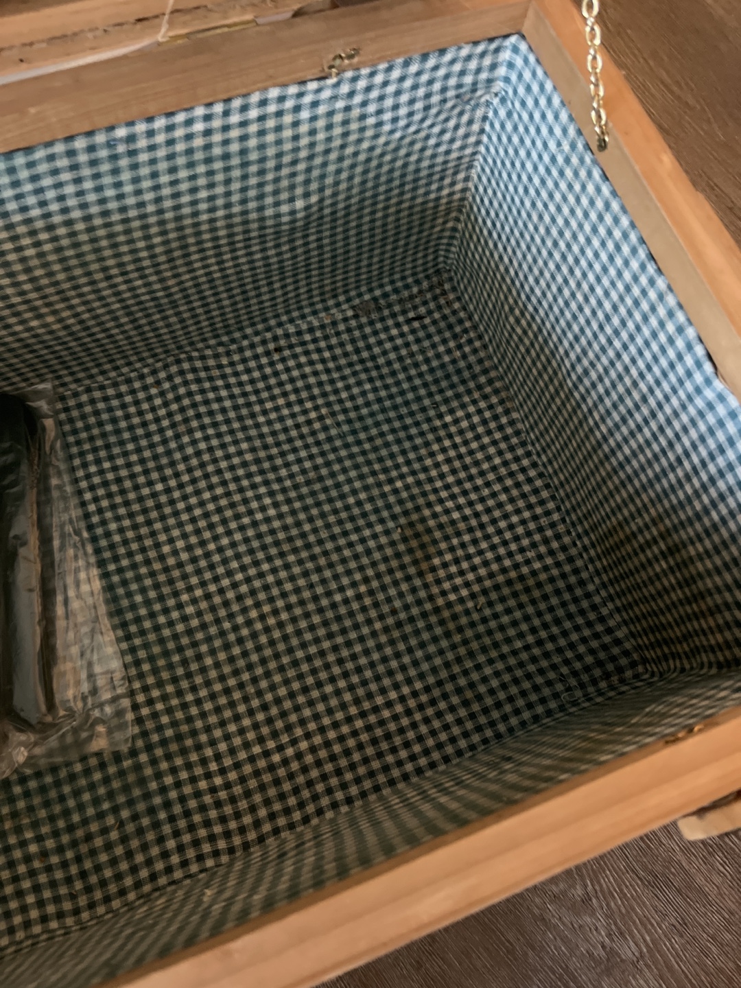 big vintage picnic basket - photo 3