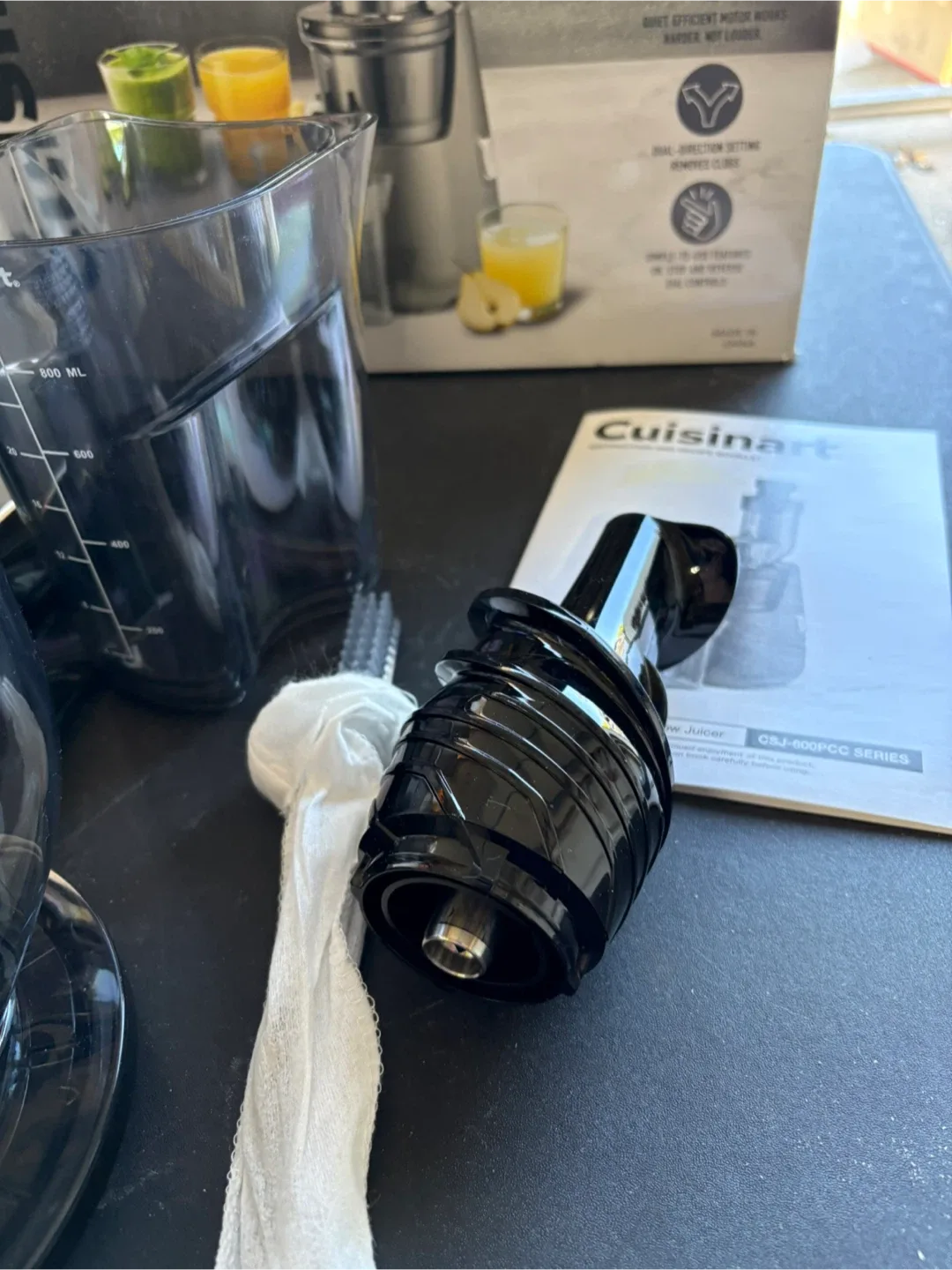 Cuisinart Juice Fusion Masticating Slow Juicer image indicator(4)