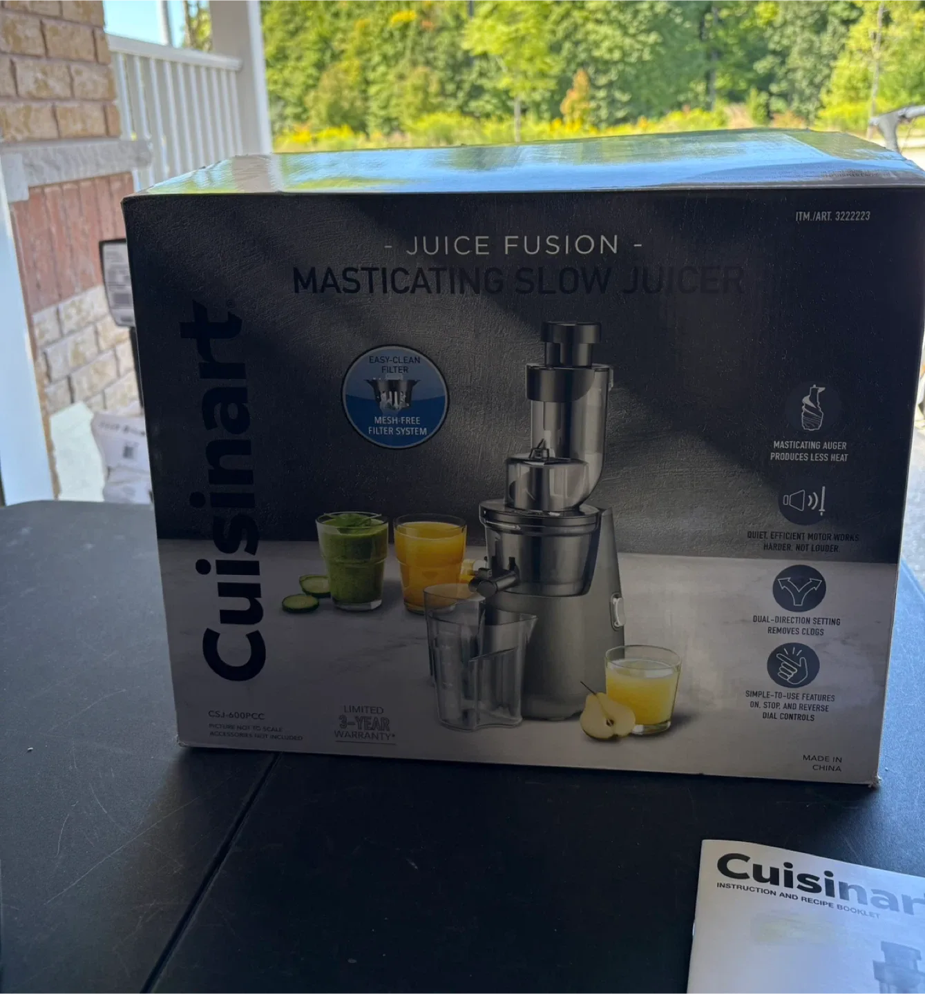 Cuisinart Juice Fusion Masticating Slow Juicer image indicator(5)