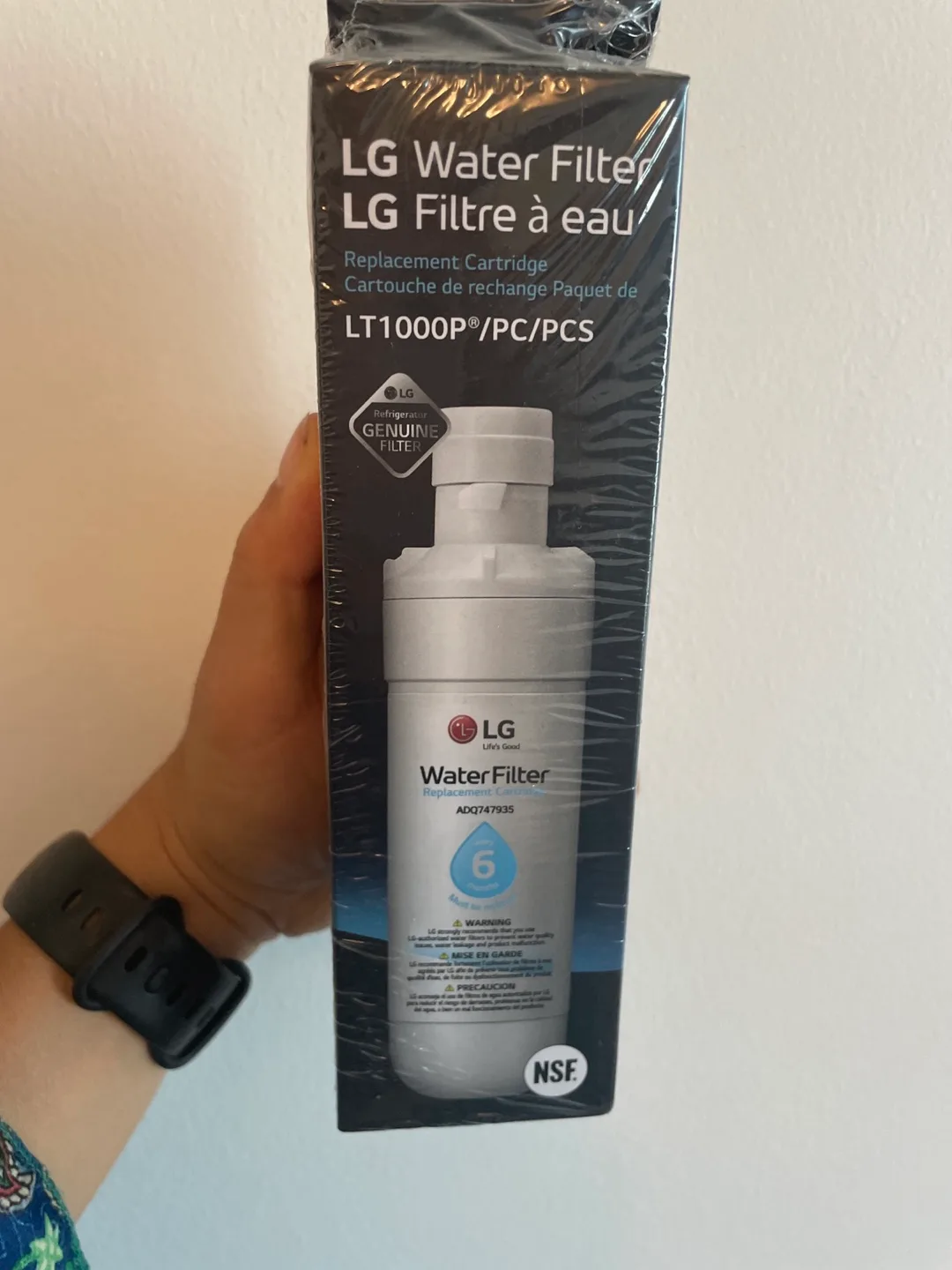 LG LT1000P Refrigerator Water Filter - NEW thumbnail