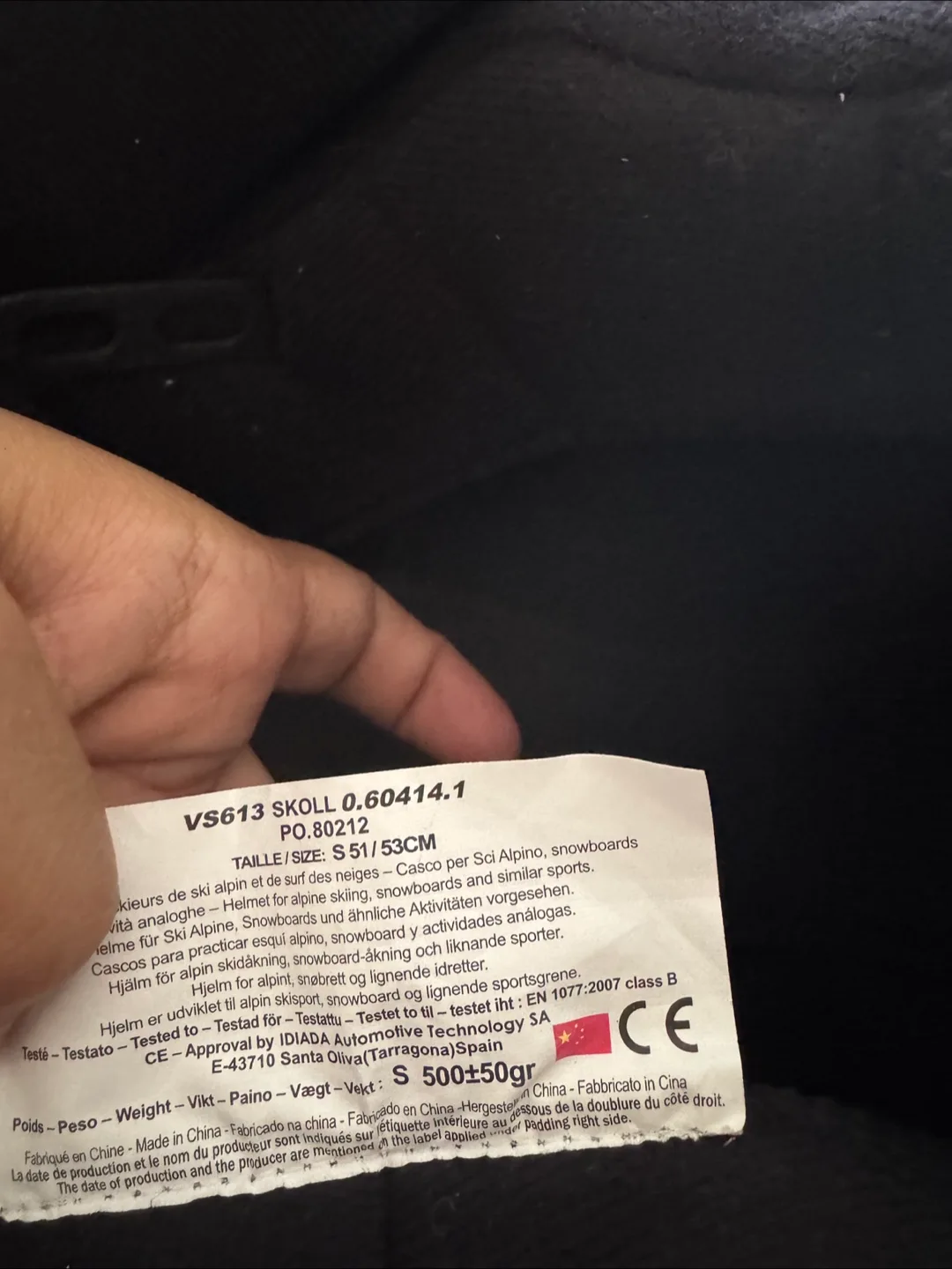 Cairn Skoll Ski/Snowboard Helmet Size S/51-53cm image indicator(4)