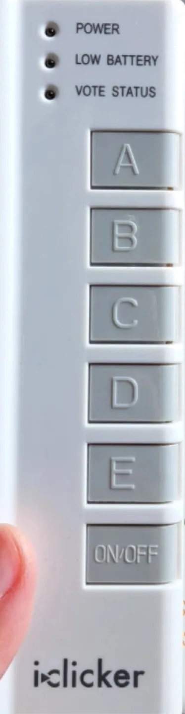 i-Clicker Classroom Response Remote thumbnail