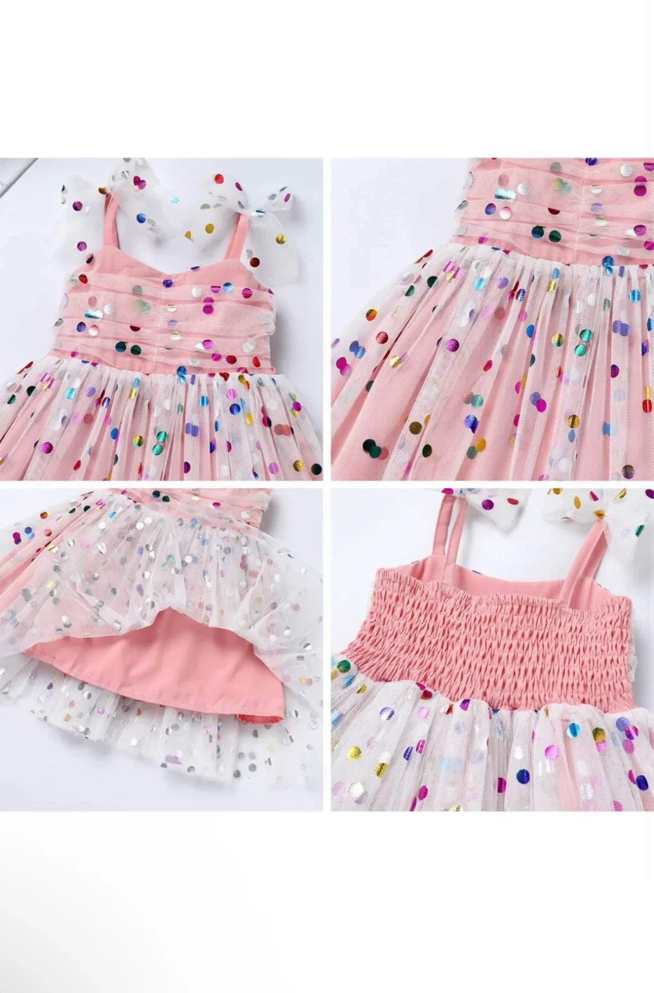Pink Confetti Tulle Dress image indicator(6)