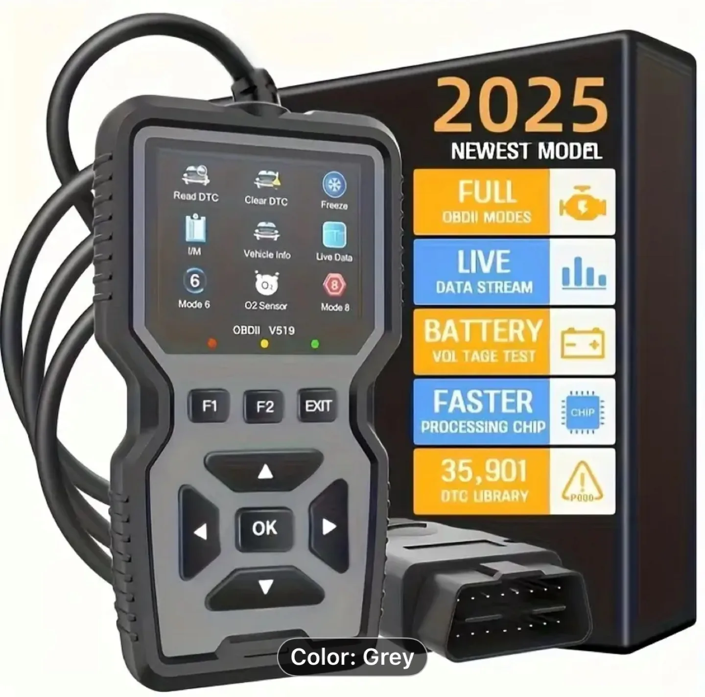 Professional High-end OBDII/EOBD Car Diagnostic Scanner Tool thumbnail