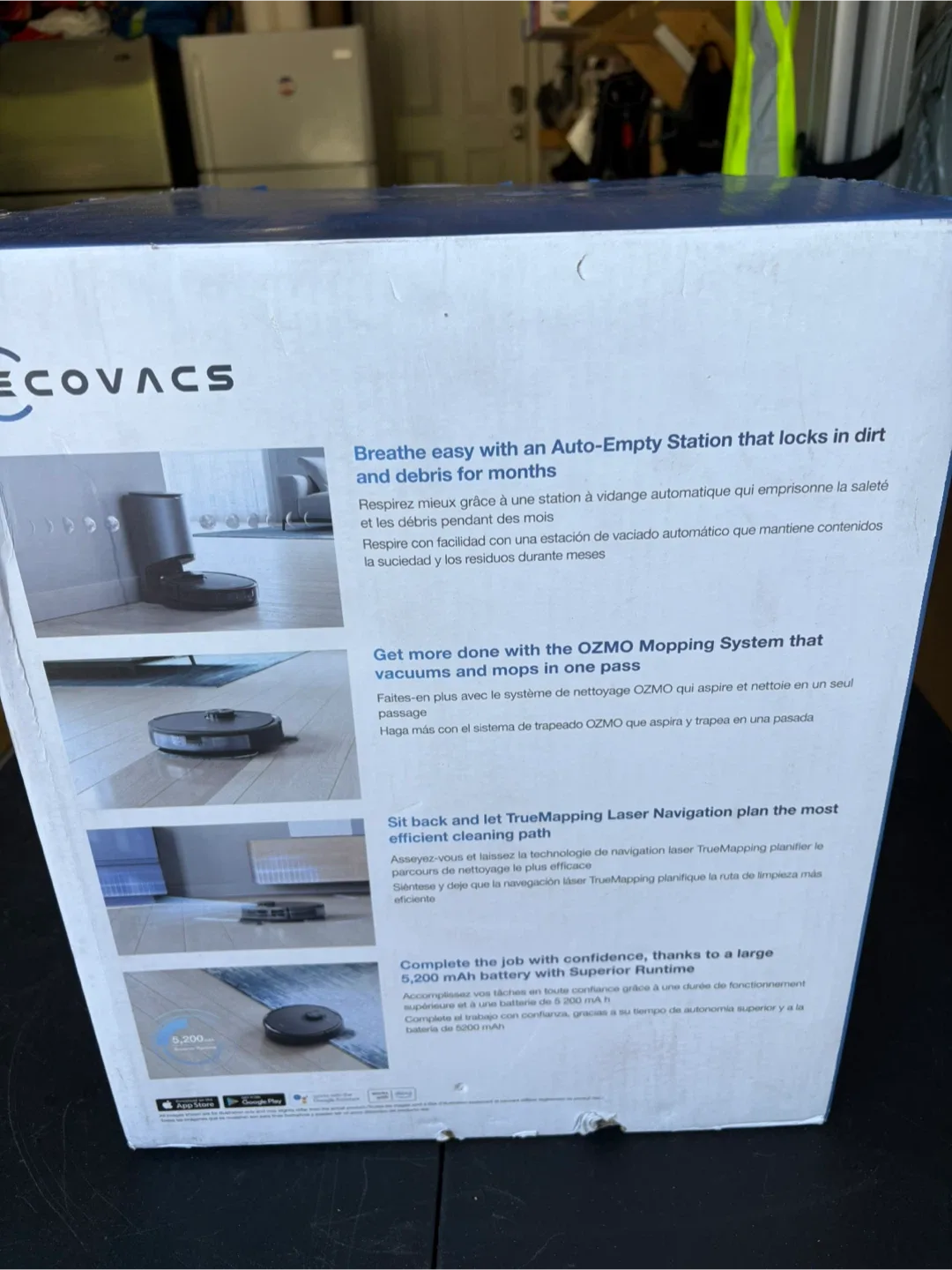 Ecovacs Deebot N10 Max+ Vacuum & Mopping Robot - New image indicator(2)